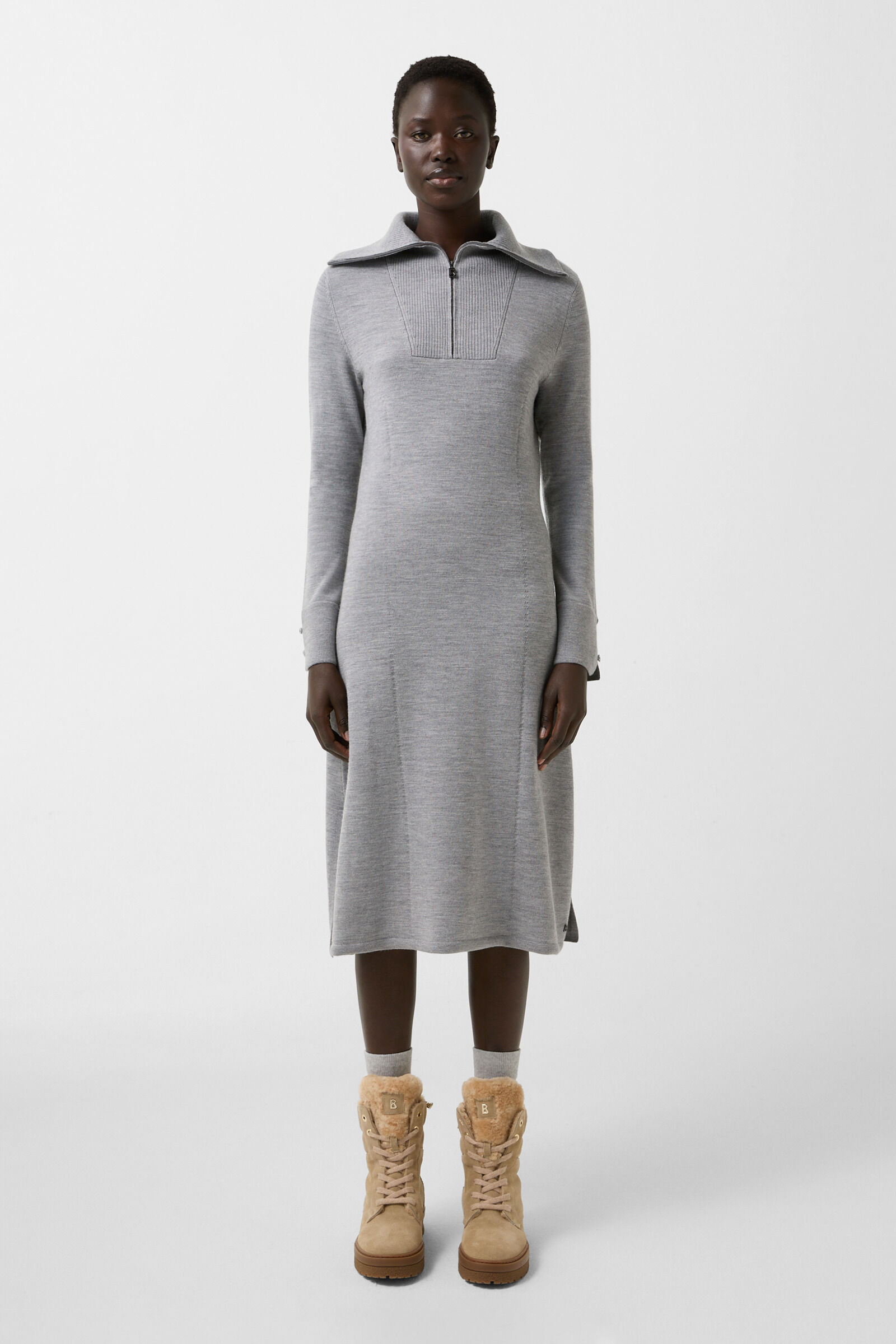 Knitted dress Marvell Grey