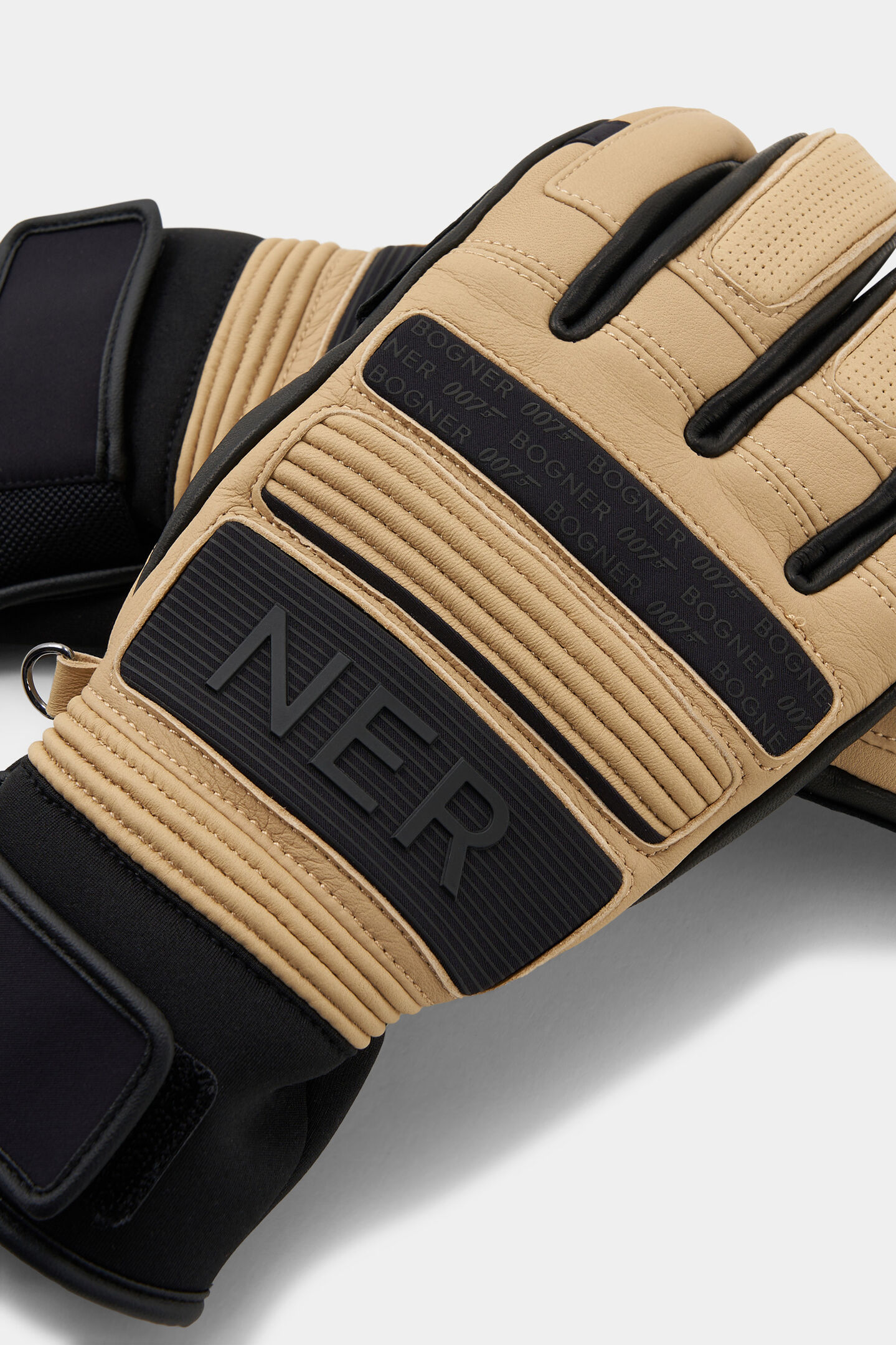 Gloves Silvan 007 Beige/black