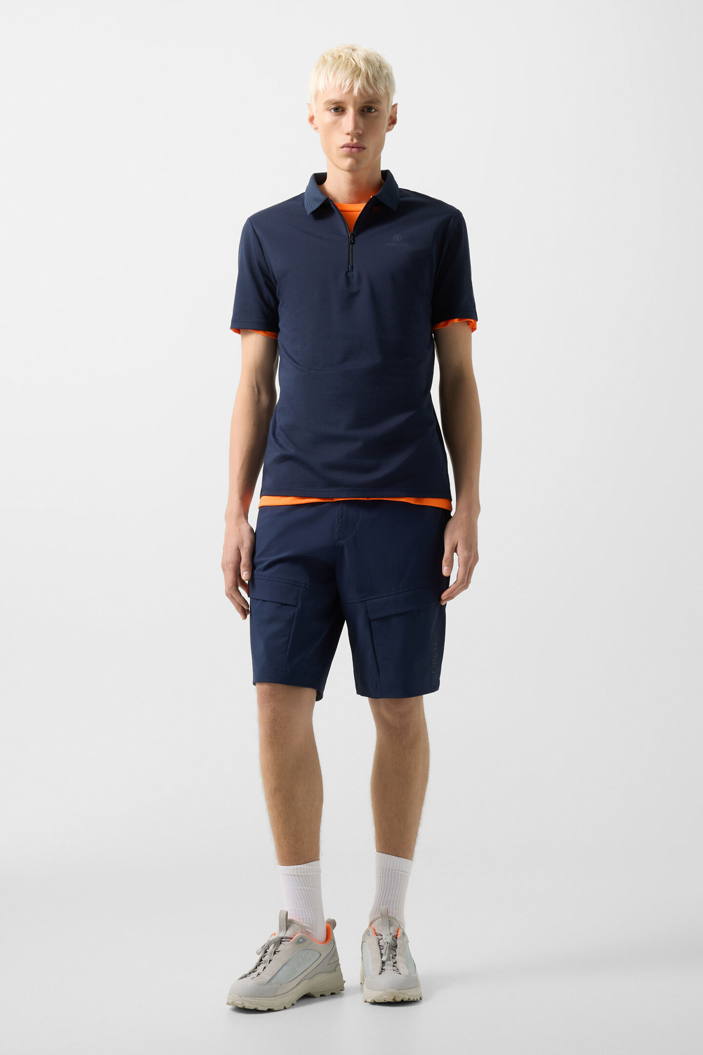 Mikka functional short-sleeved top Dark blue