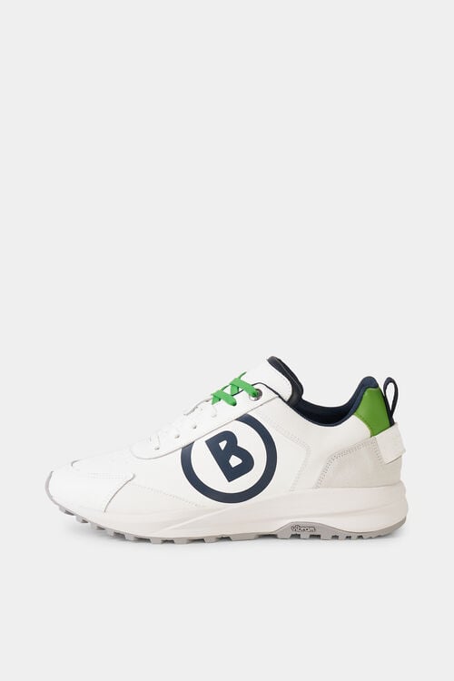 Golf sneaker White/navy blue