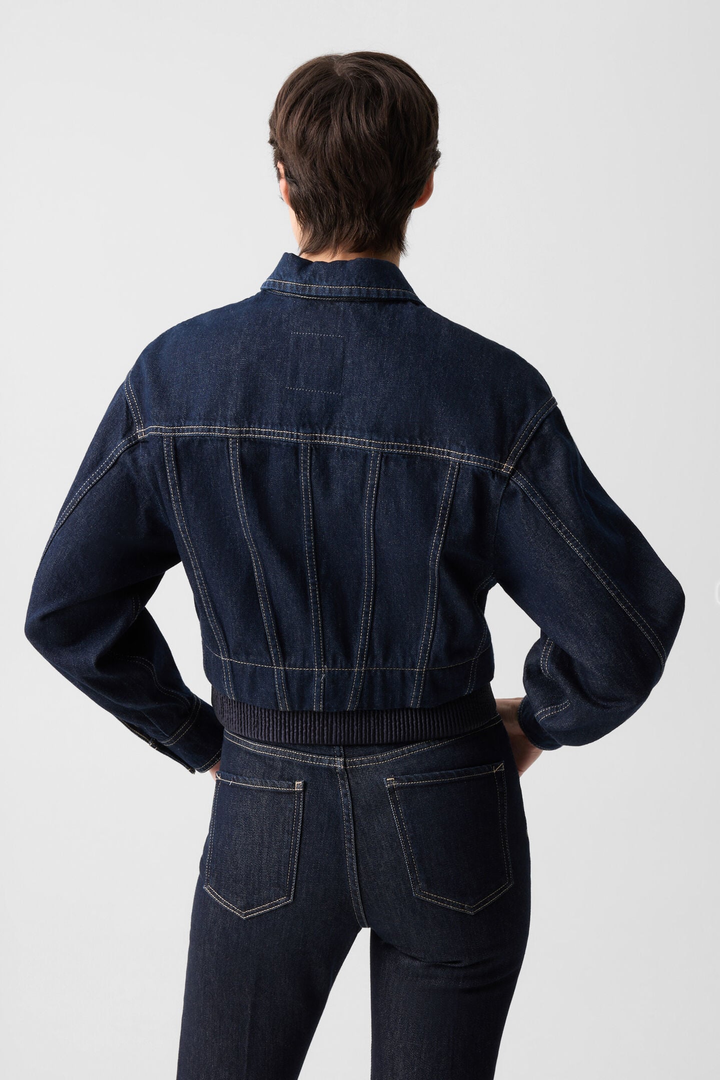 Panya denim jacket Dark Denim Blue
