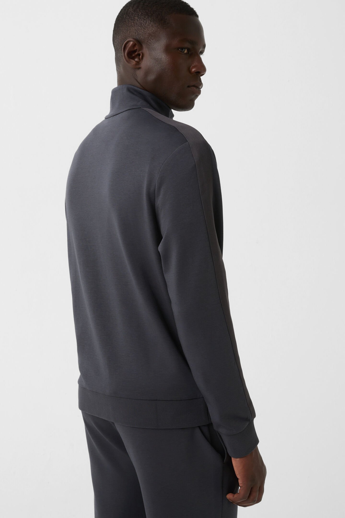 Severin jersey jacket Anthracite