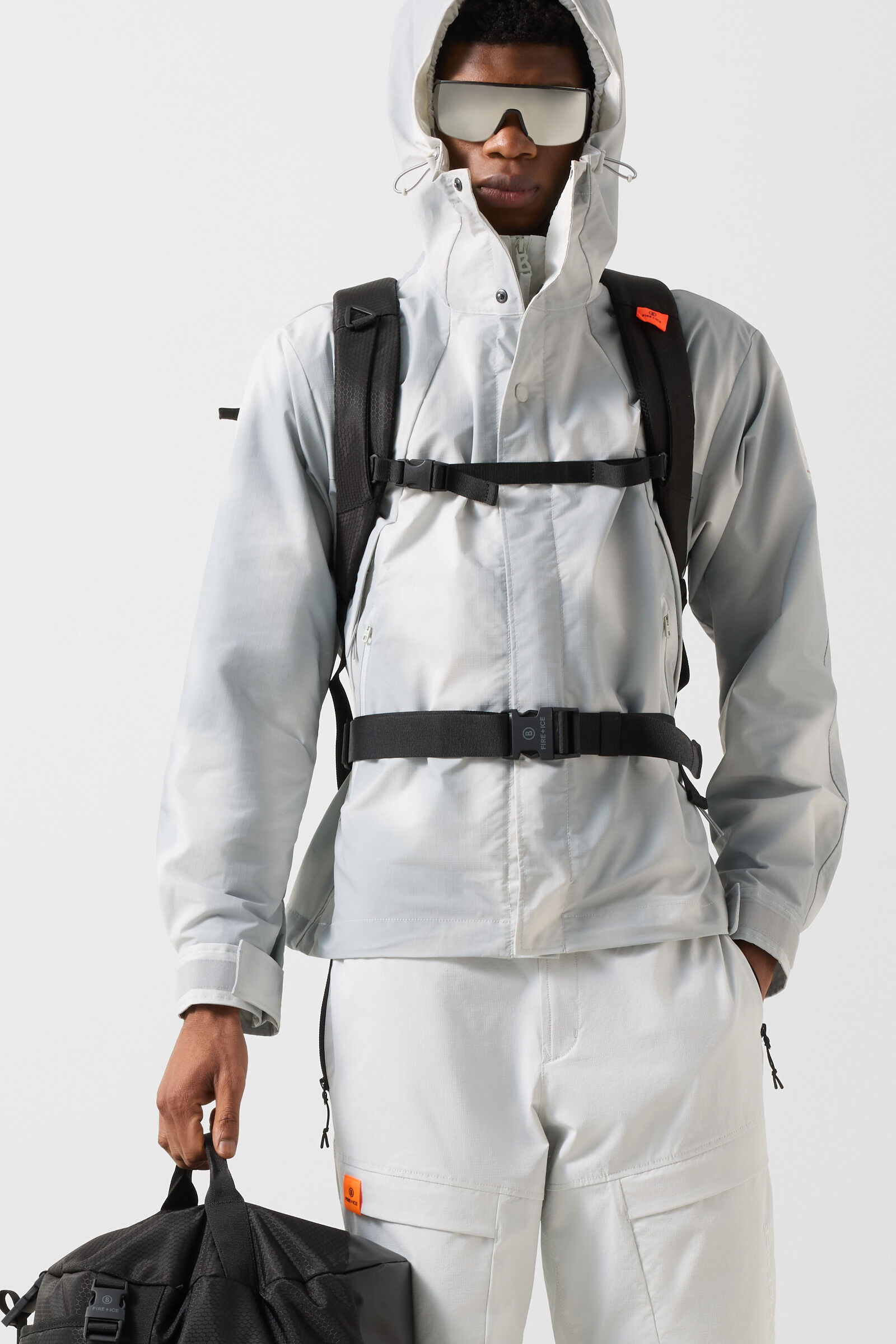 Lior functional jacket Light grey/off-white