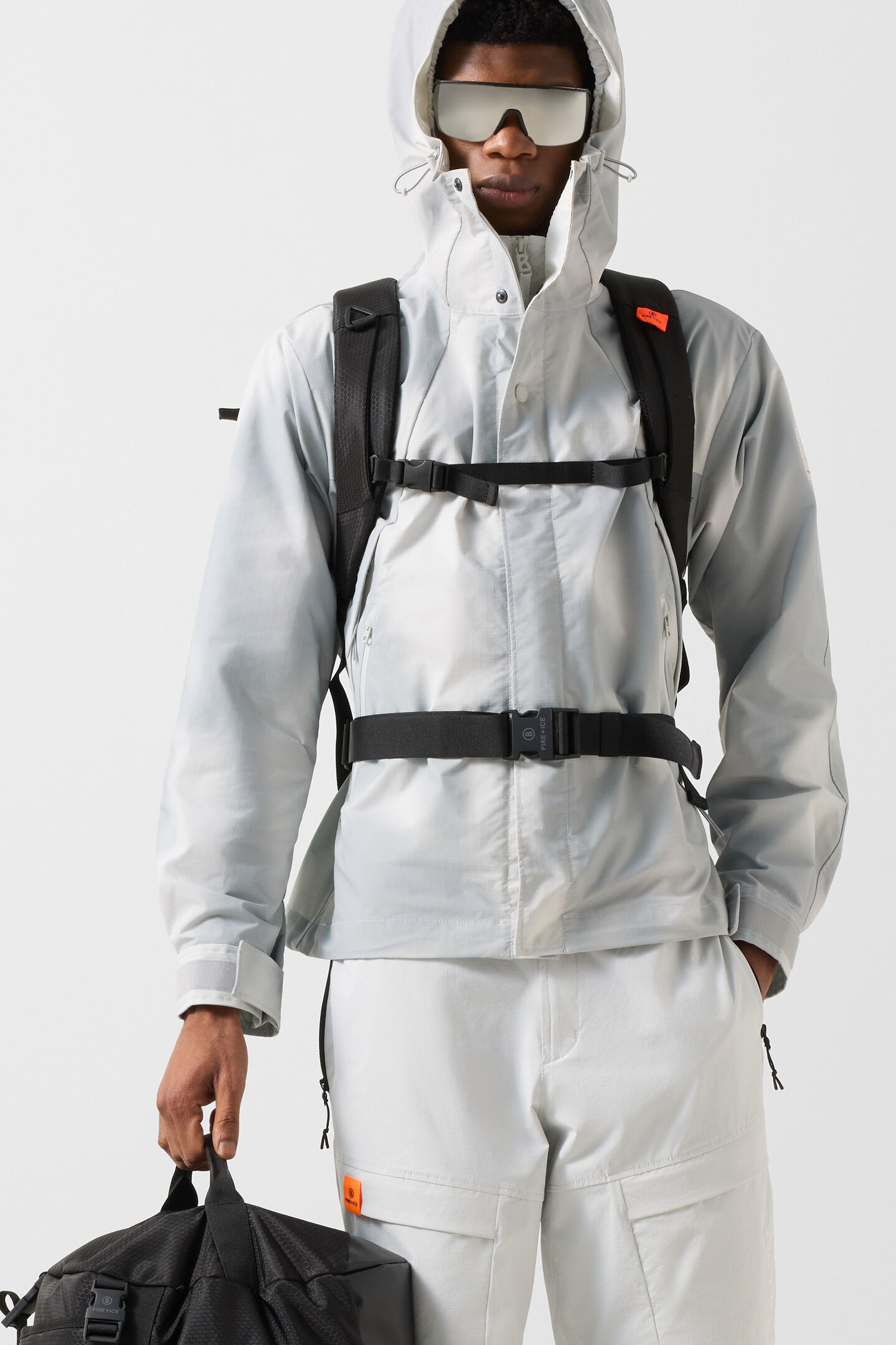 Lior functional jacket Light grey/off-white