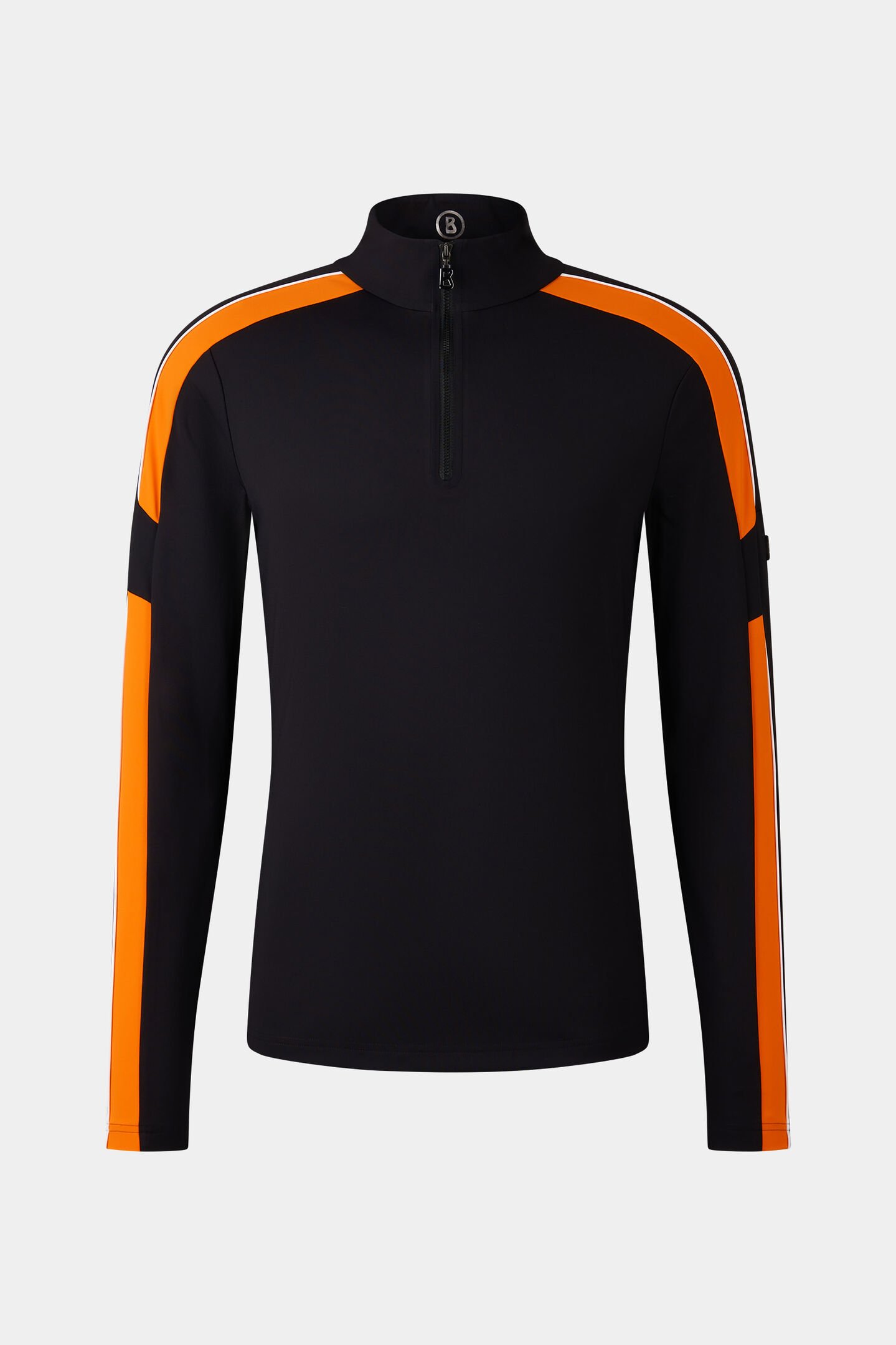 Eerste laag Jannik Zwart/oranje