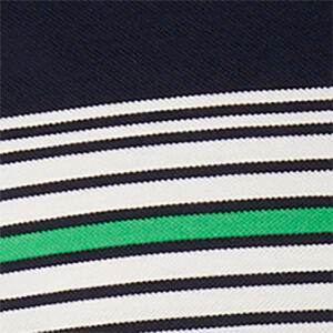 Navy blue/white/green