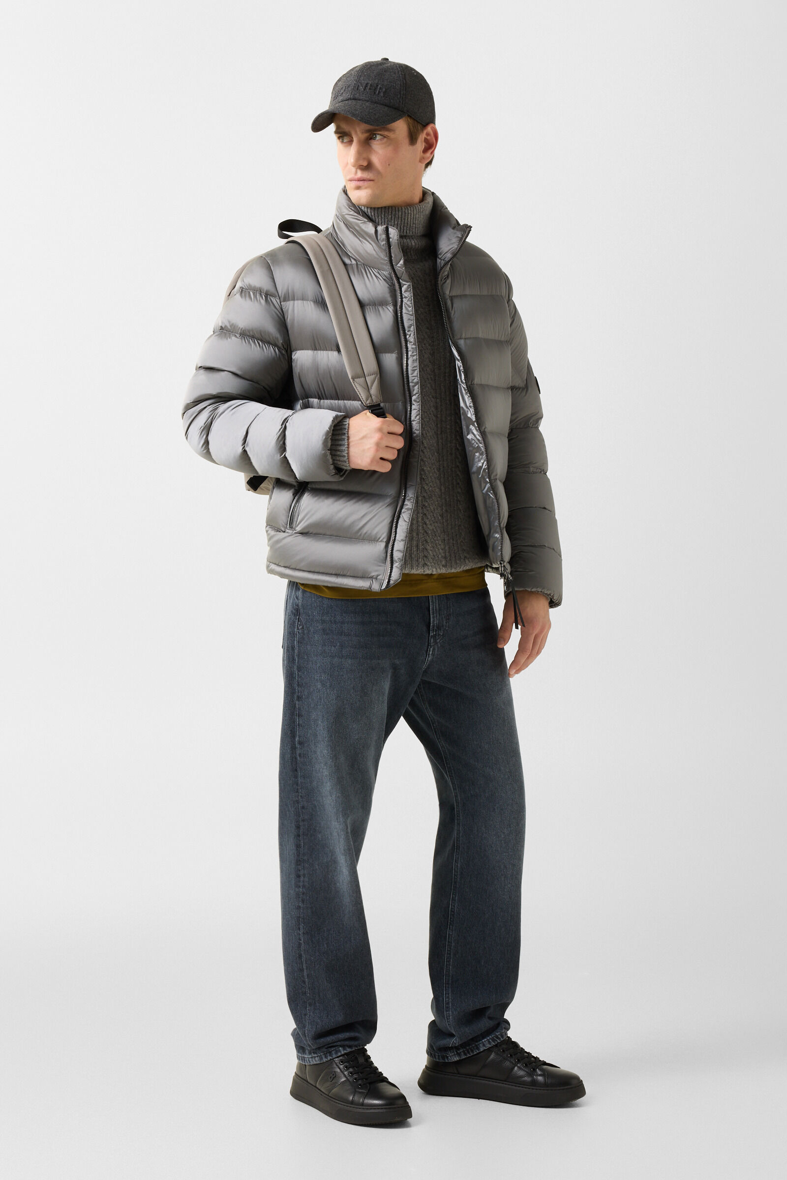 Daunenjacke Hugh Grau