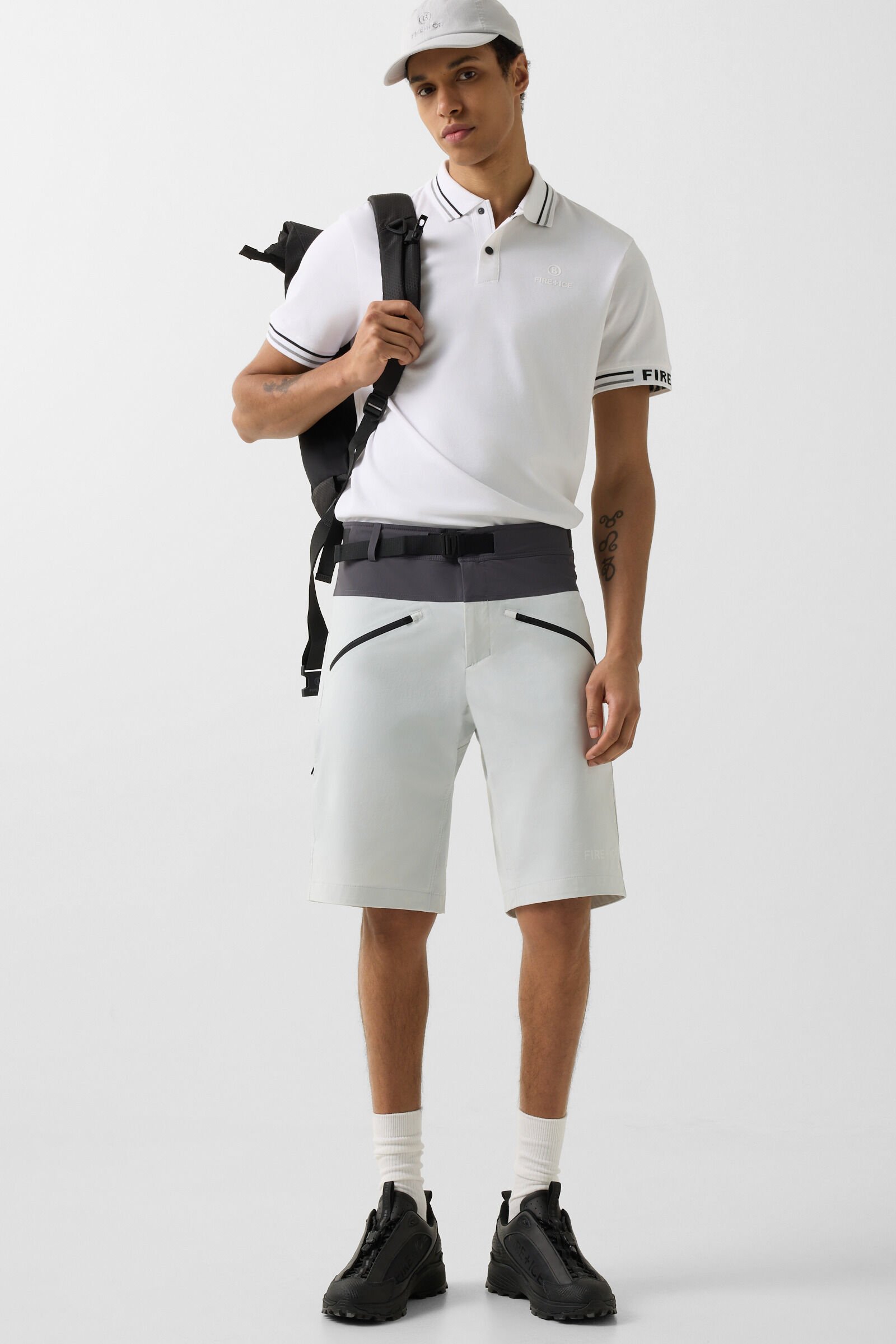 Polo-Shirt Arjan Wei&szlig;