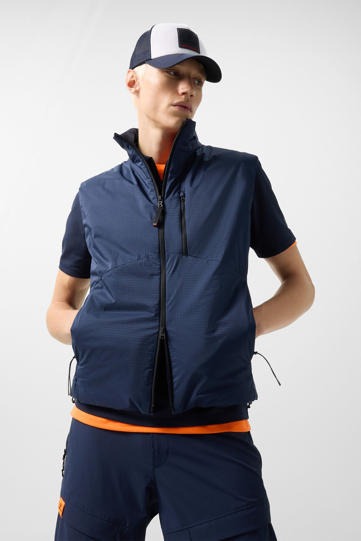 Jared lightweight waistcoat Dark blue