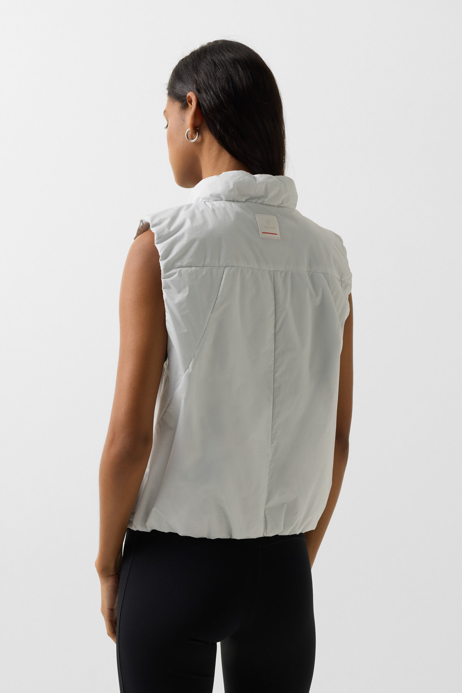 Lightweight functional waistcoat Kaila Light grey