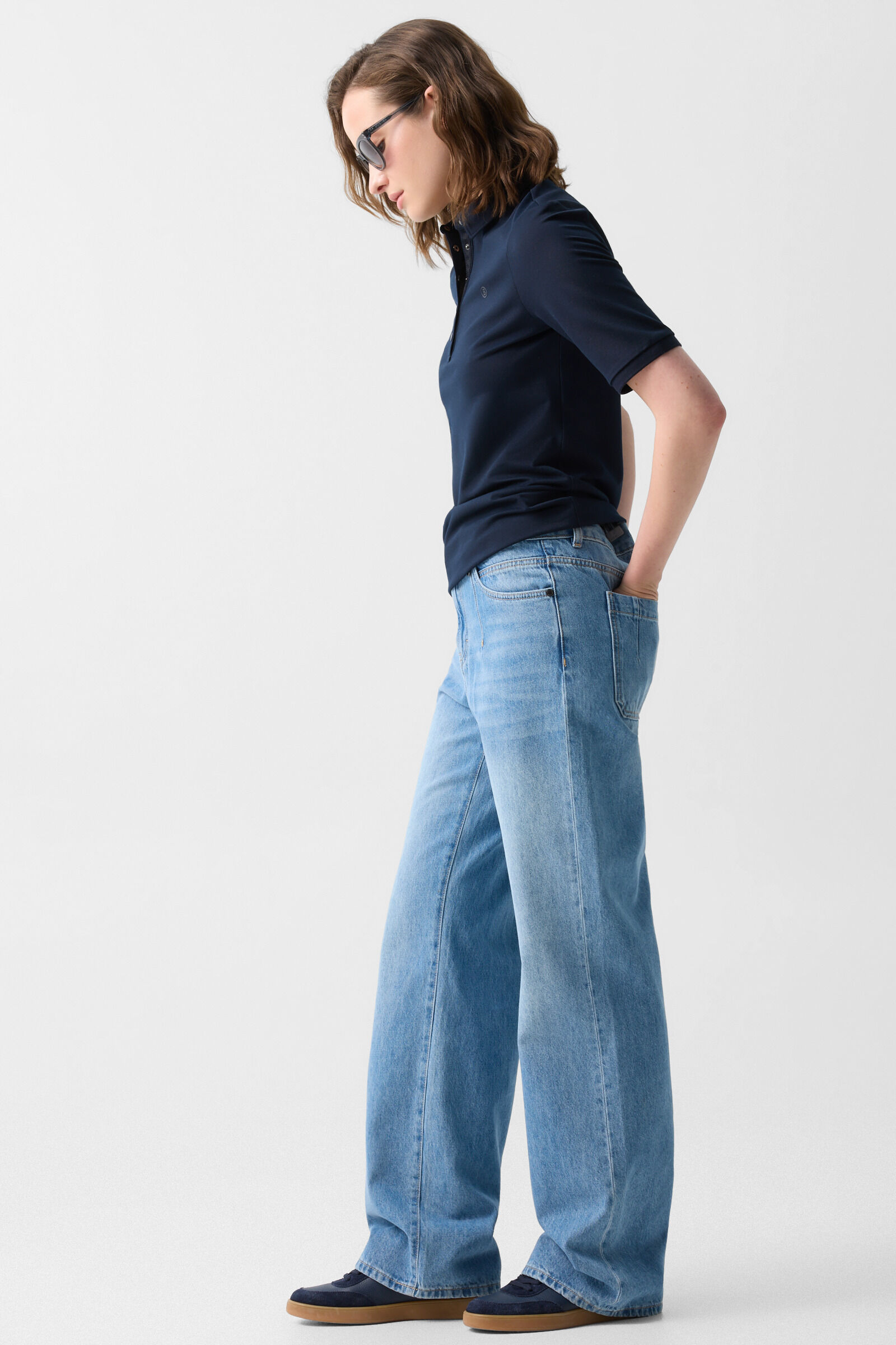 Tammy polo shirt Navy blue