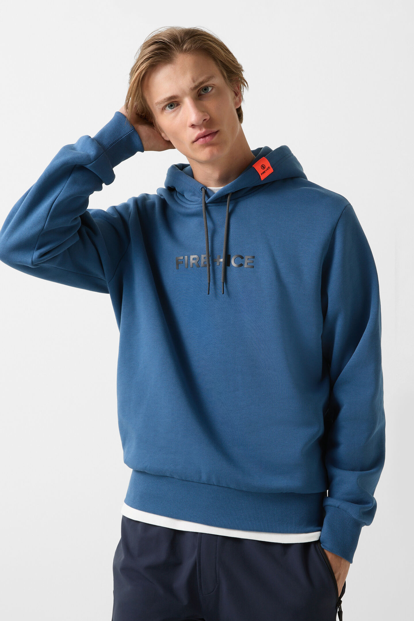 Hoodie Covell Blau
