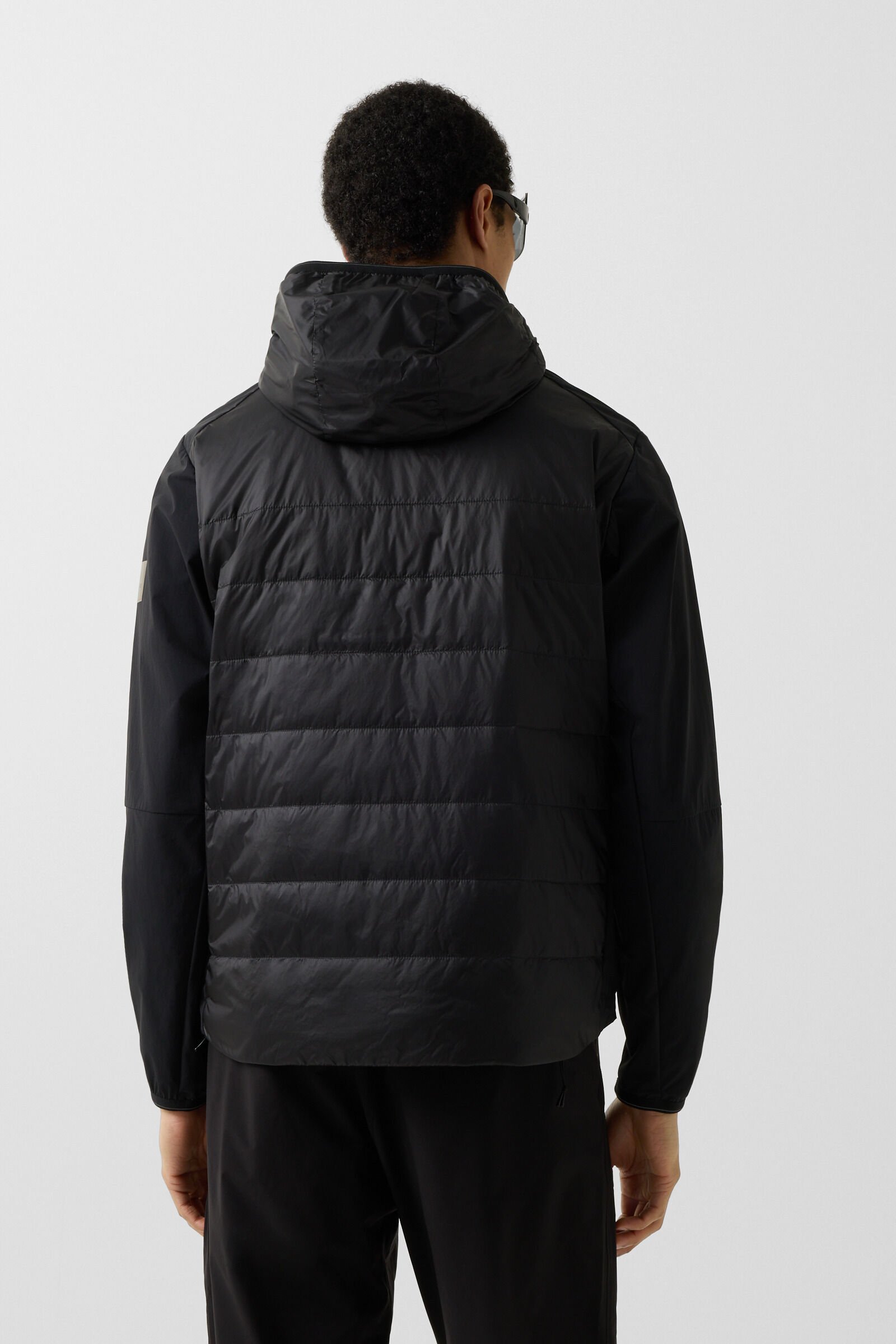 Kegan hybrid jacket Black