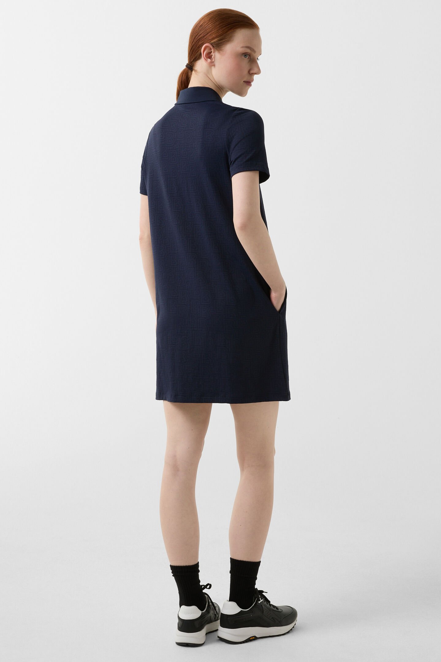 Polo-Kleid Katja Navy-Blau