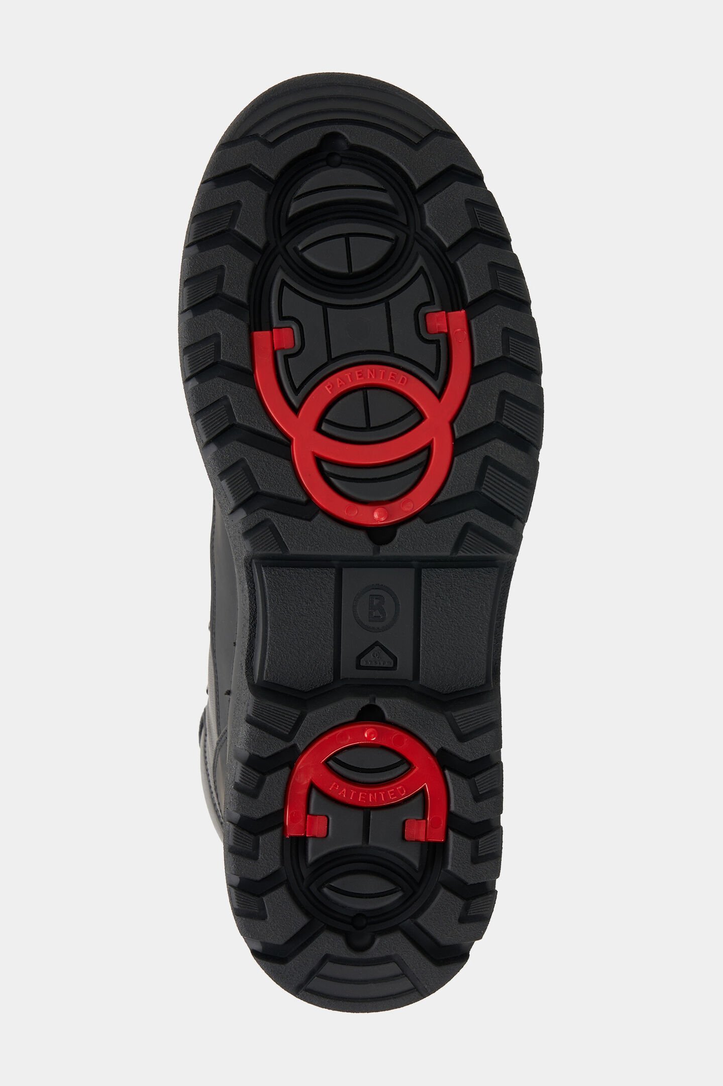 Mid Boots Bansko with spikes Black