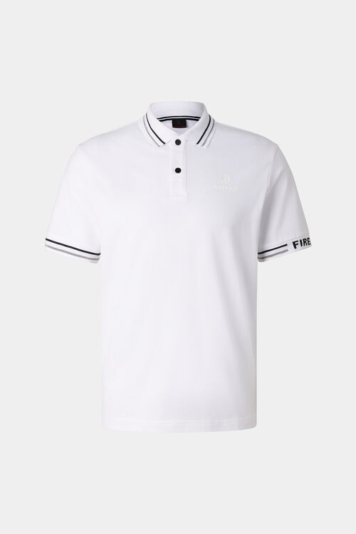 Polo-Shirt Arjan Wei&szlig;