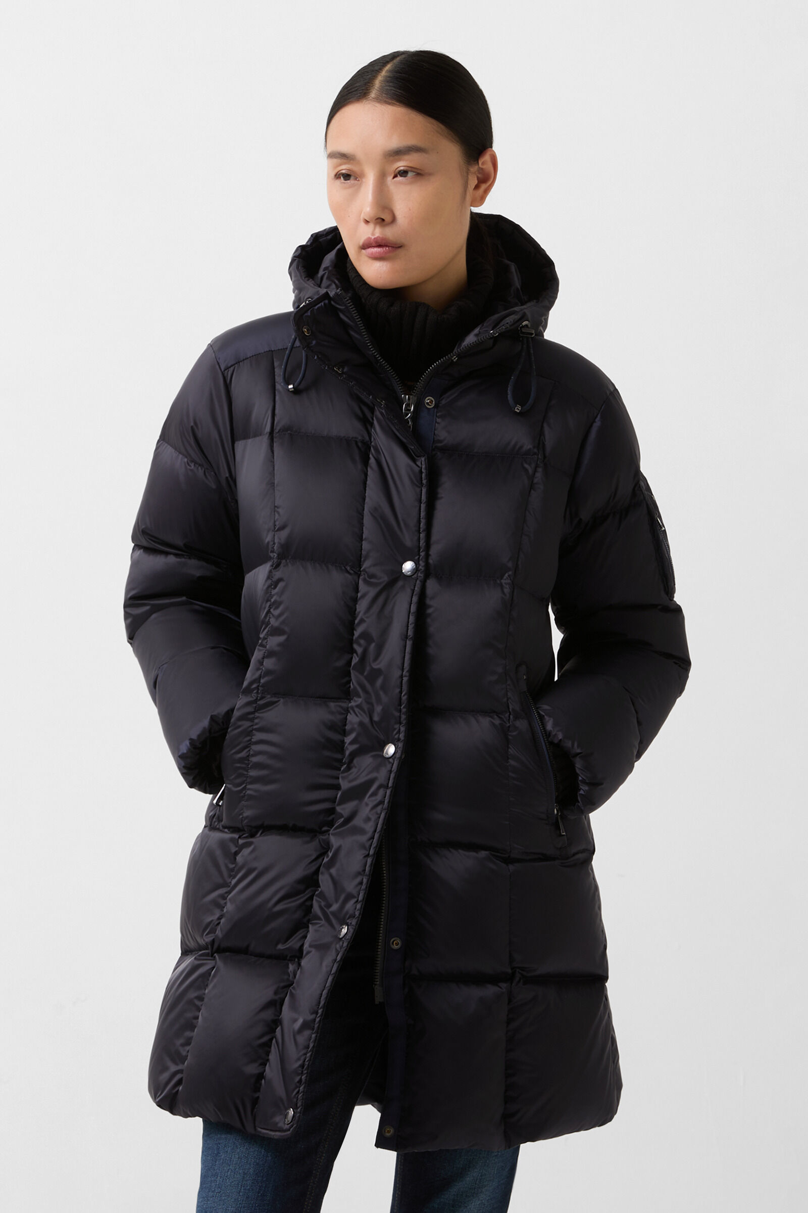Fanja down coat Navy blue