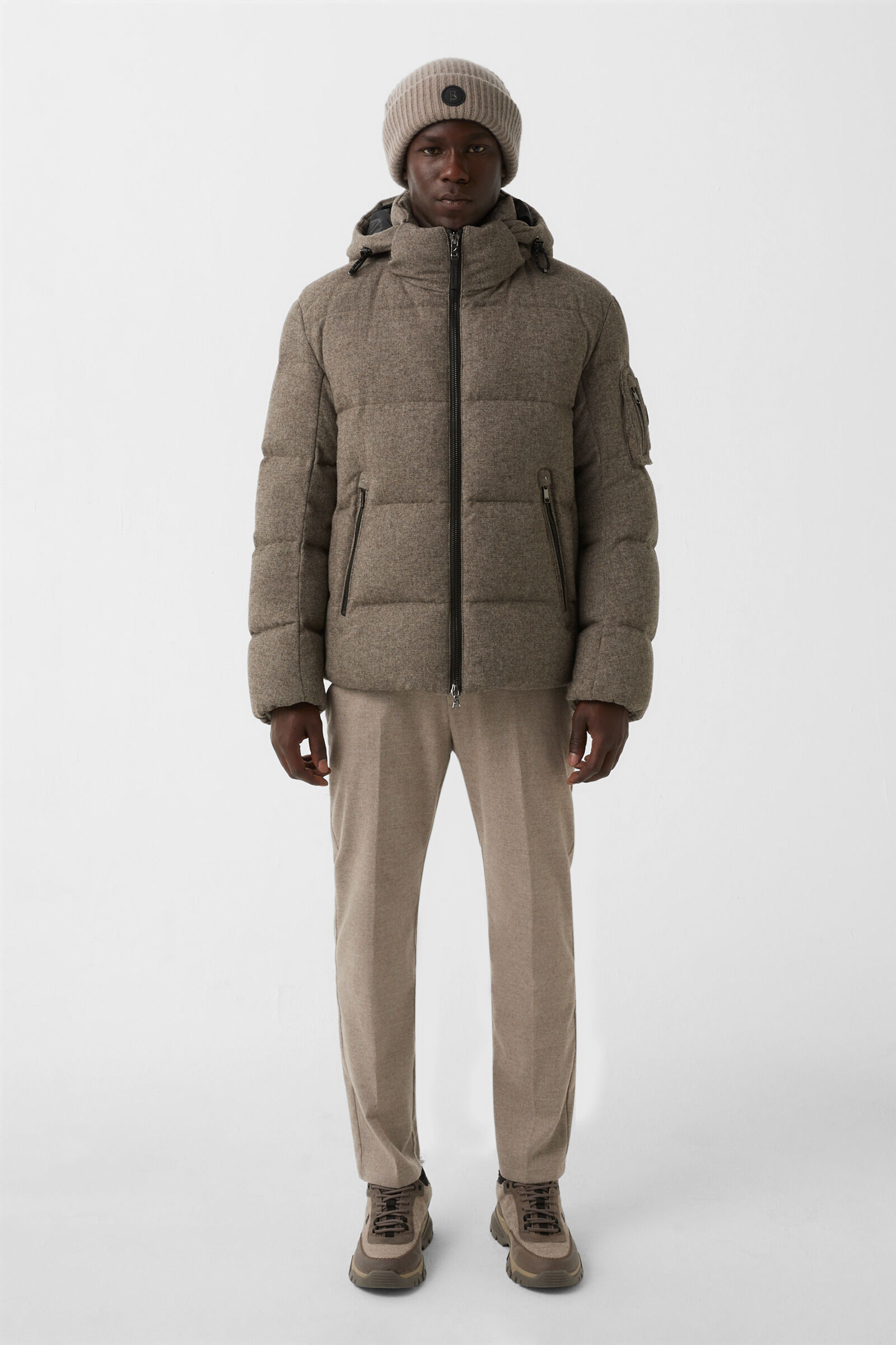 Jamy down jacket Greige