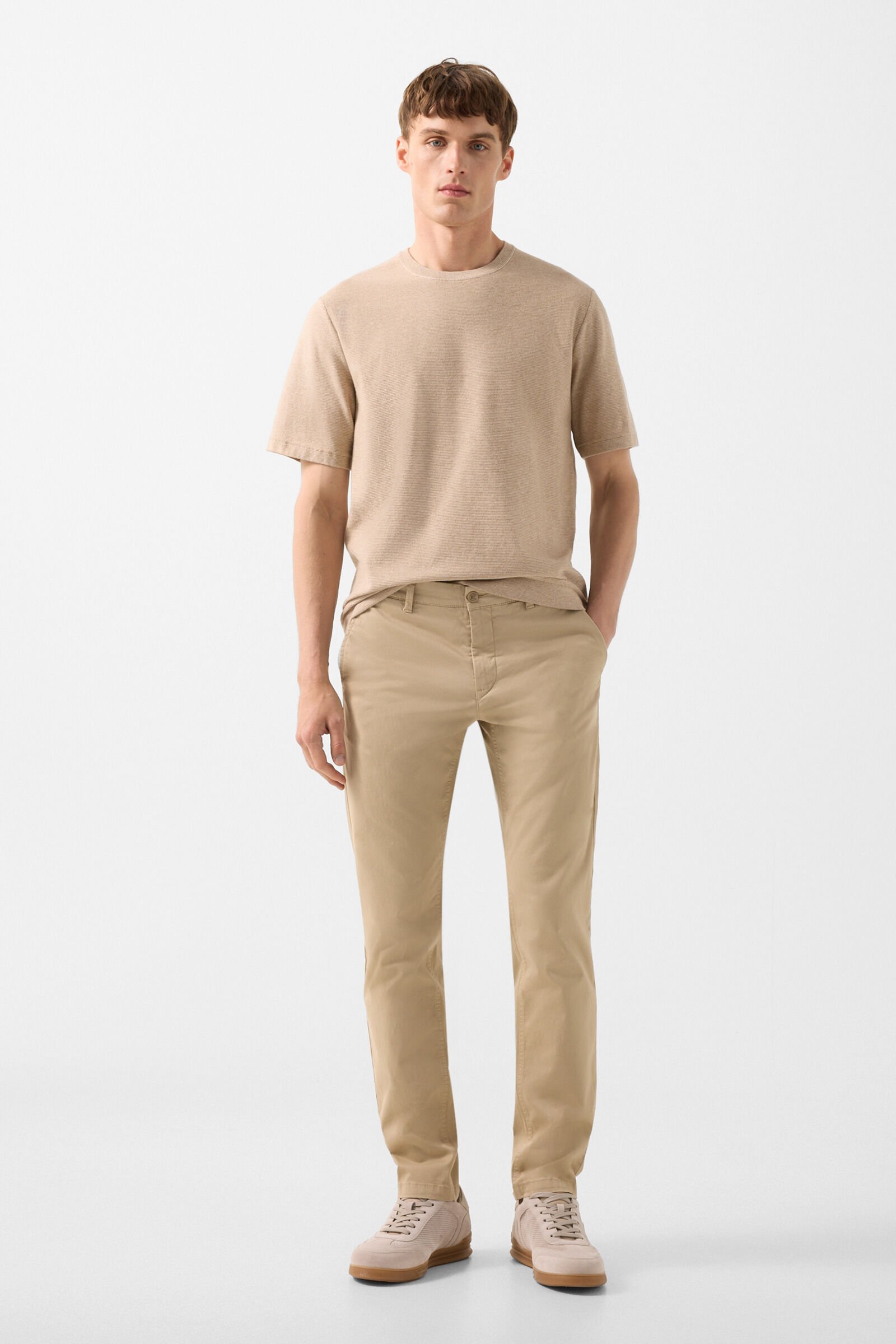 Strick-Shirt Horton Beige