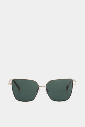 Sunglasses Are Grey/gold Sunglasses Are Grey/gold