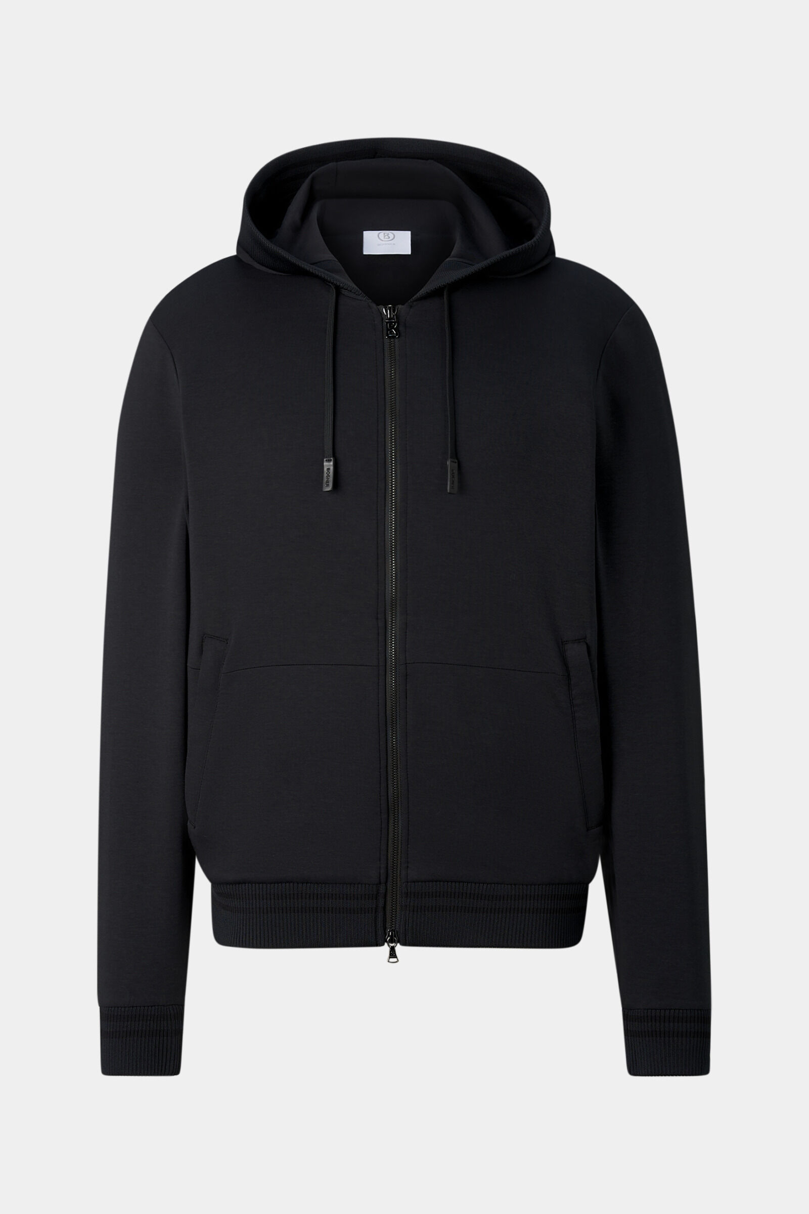 Hoodie-sweatjas Forest Zwart