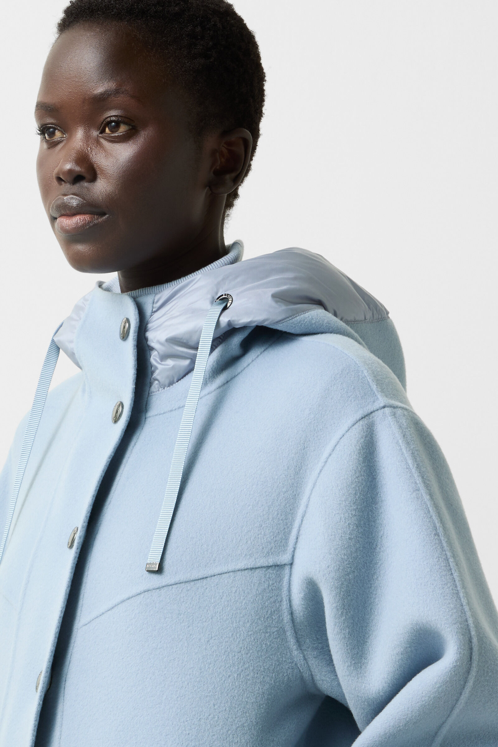 Doubleface jacket Mariet Light blue