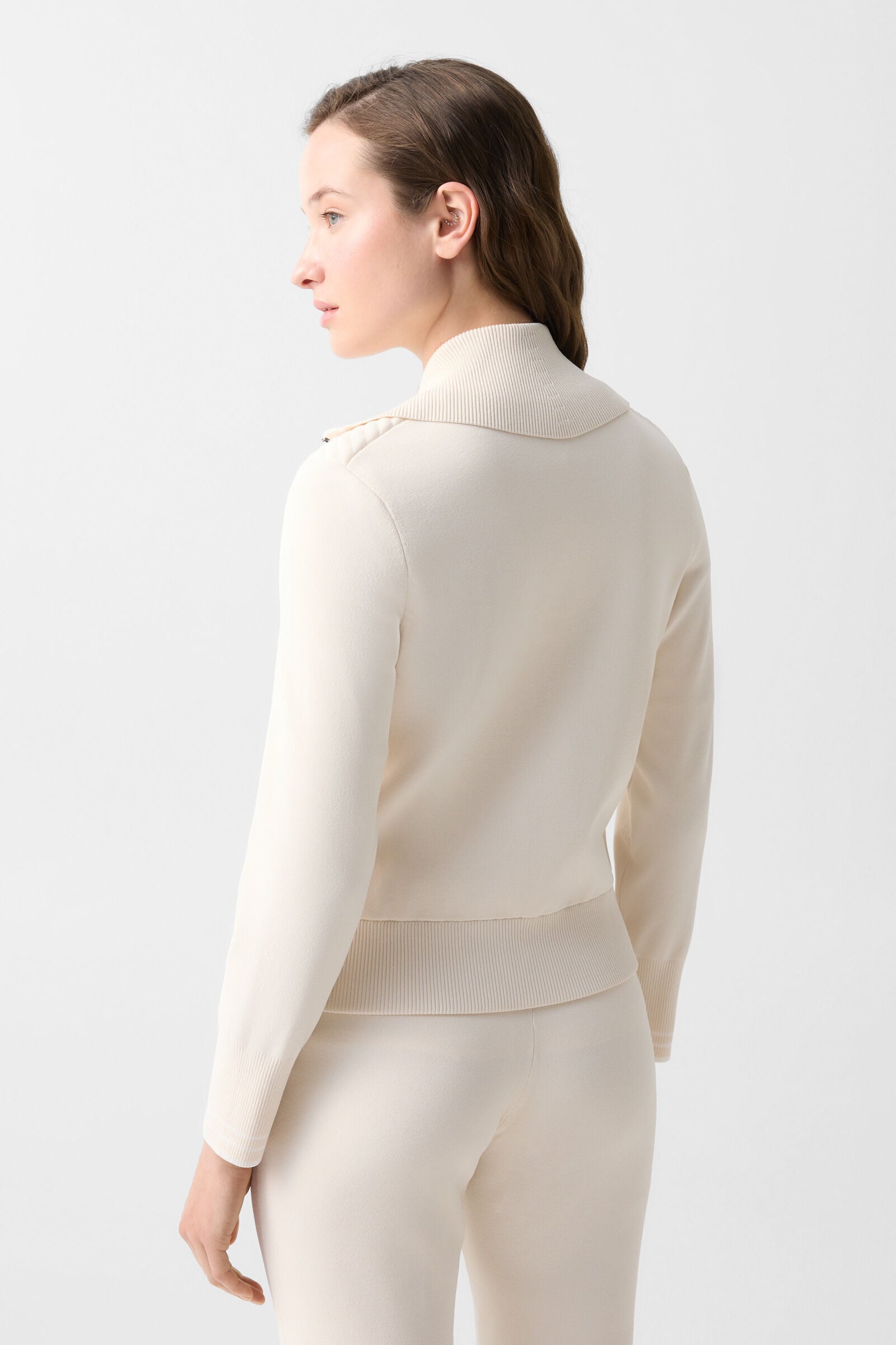 Jana knit jacket Cream