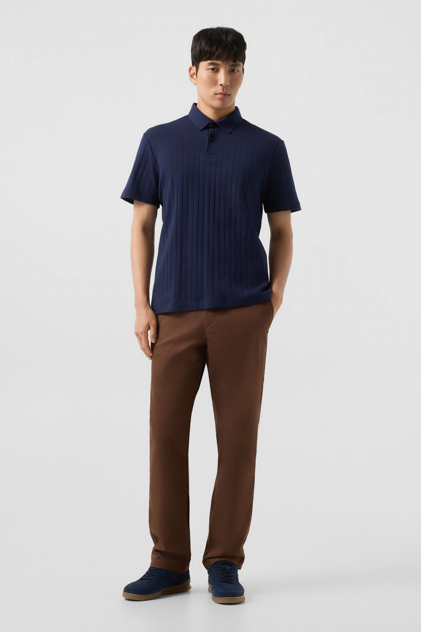 Zane polo shirt Navy blue