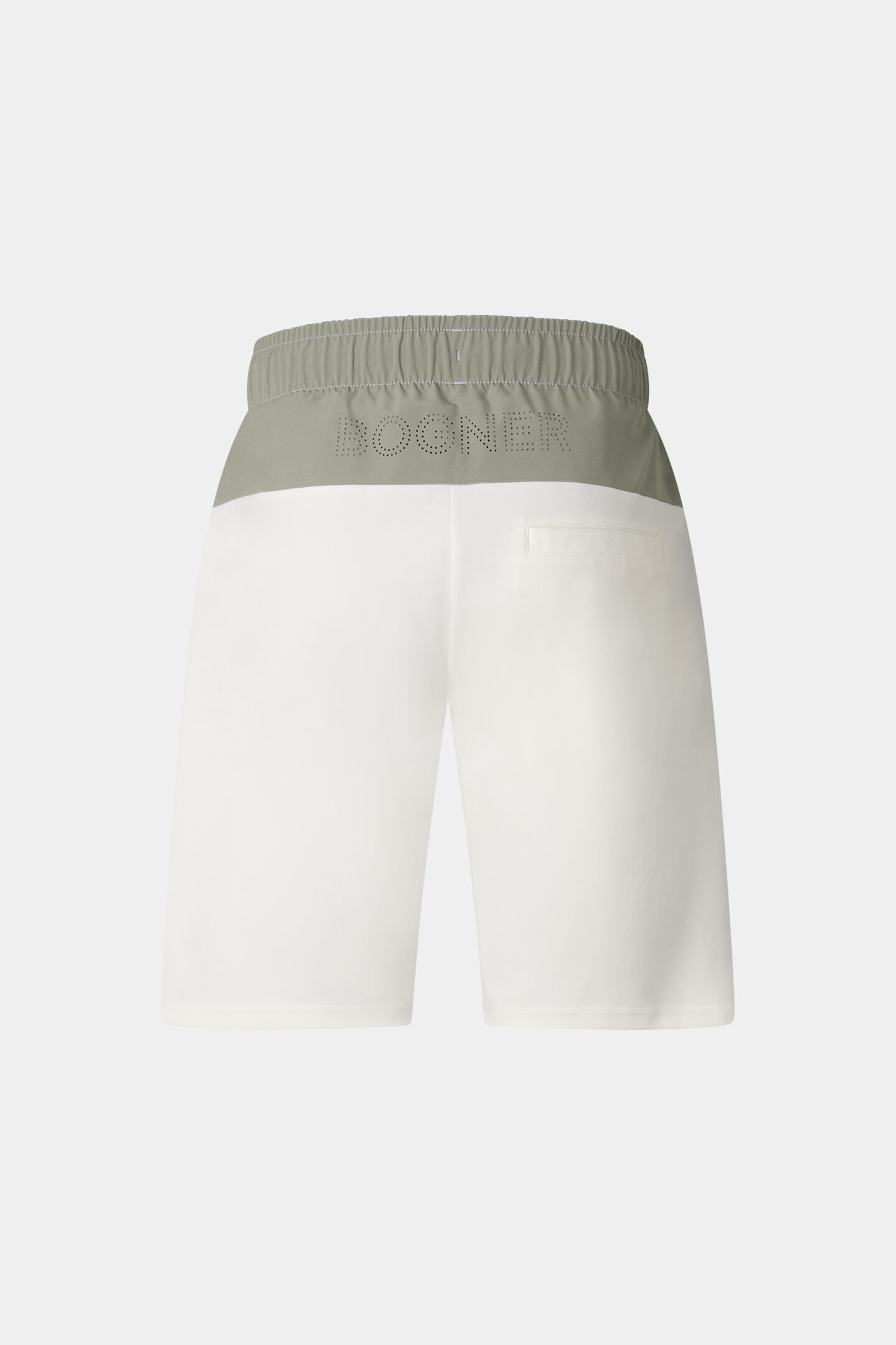 Cargo-Sweatshorts Denny Off-White/Eukalyptus