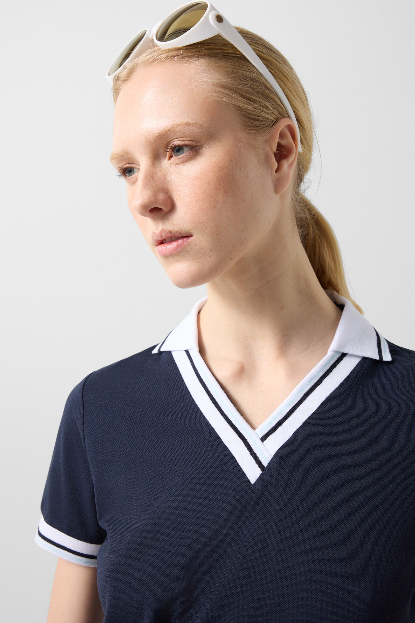 Jula functioneel shirt Marineblauw