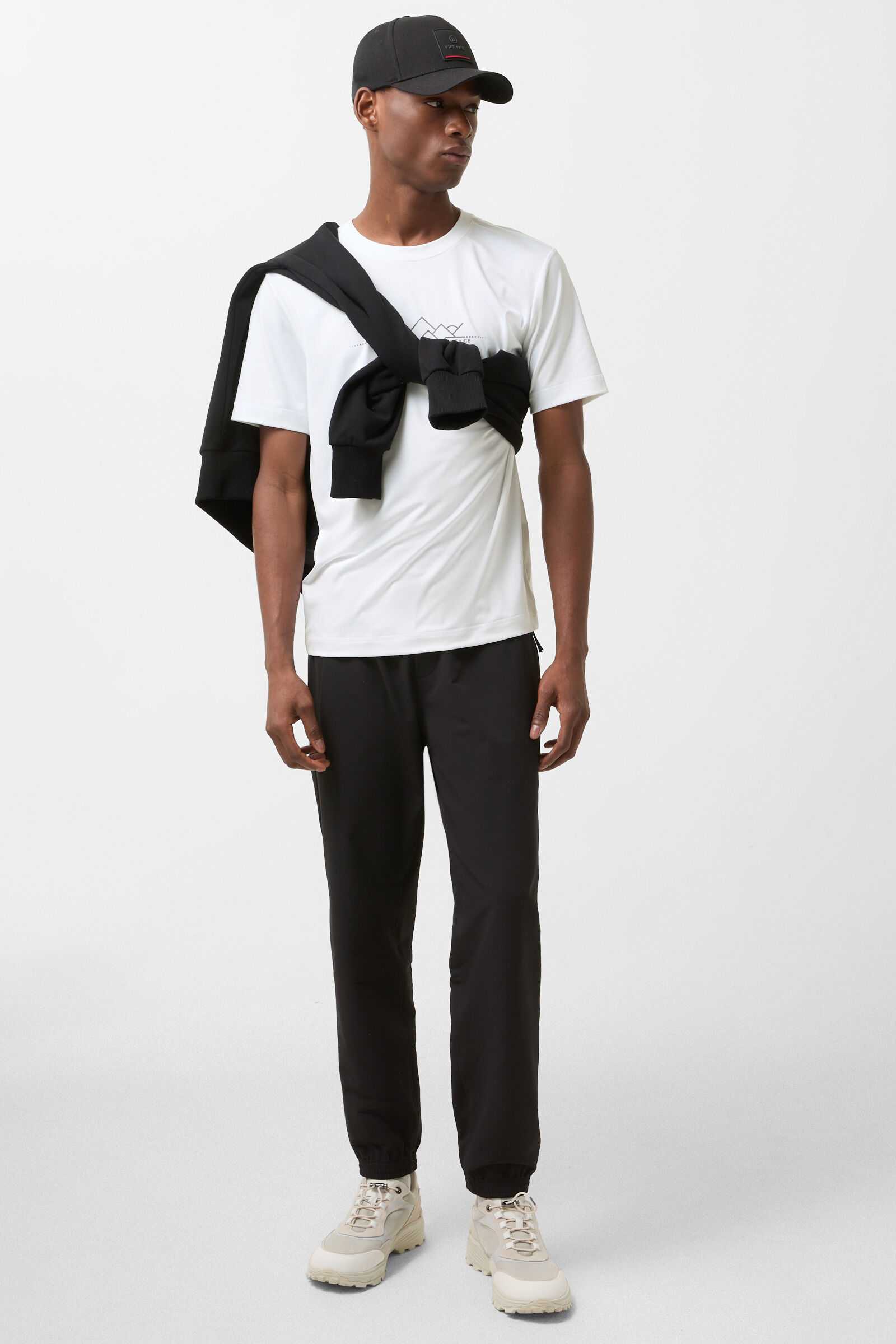 T-shirt Straight White