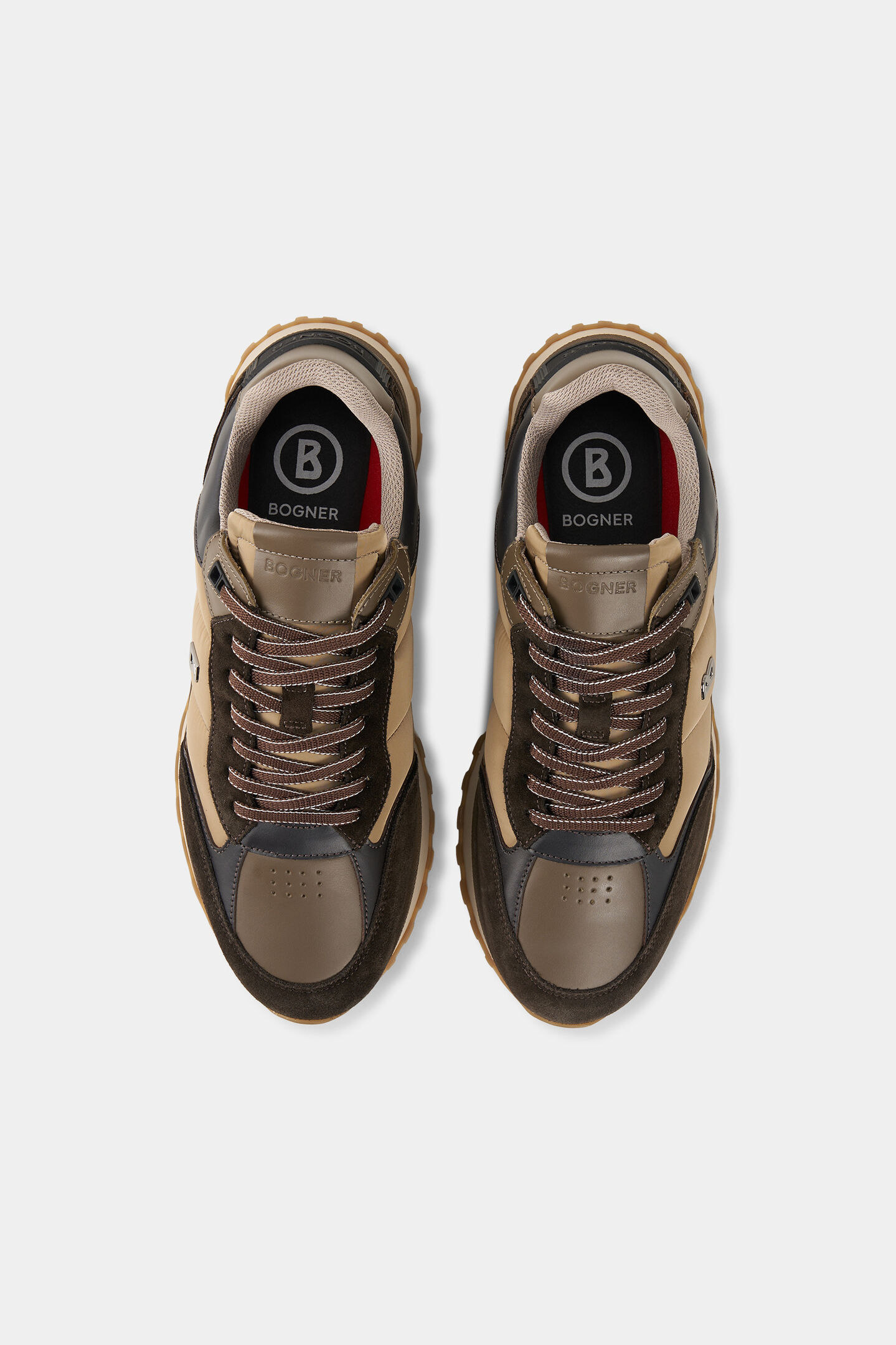 Sneaker Newport Braun/Beige