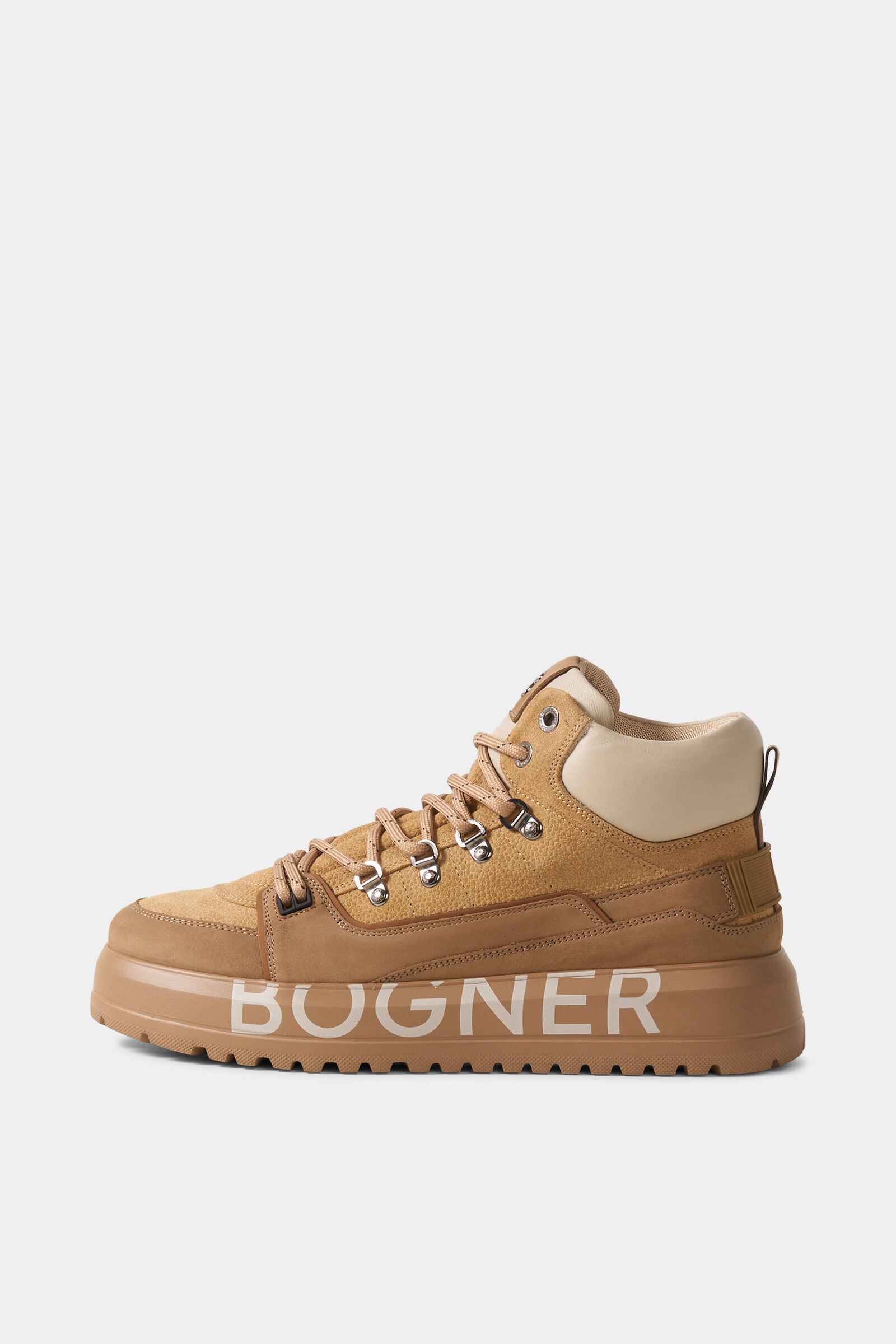 Antwerp high-top sneakers Brown/Camel