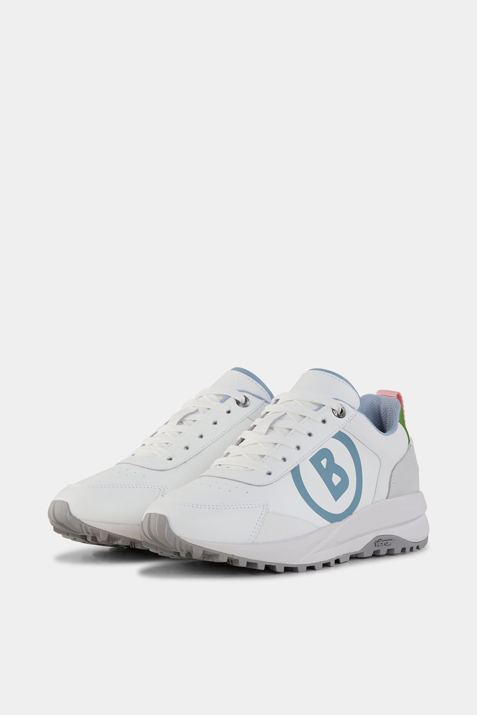 Golf sneaker White/blue/green