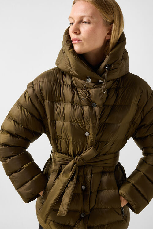 Daunenjacke Minnie Oliv