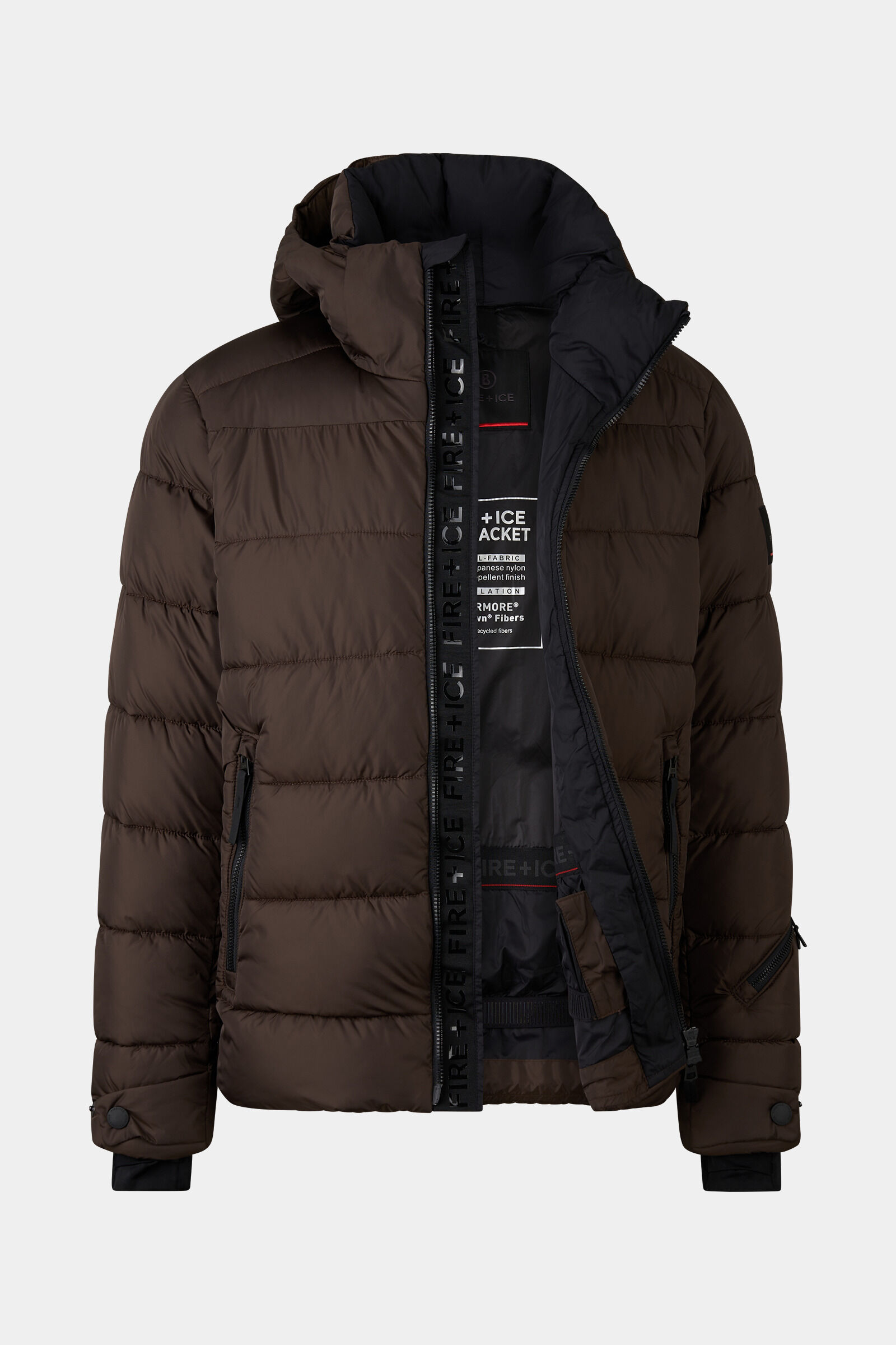 Ski jacket Luka Chocolate