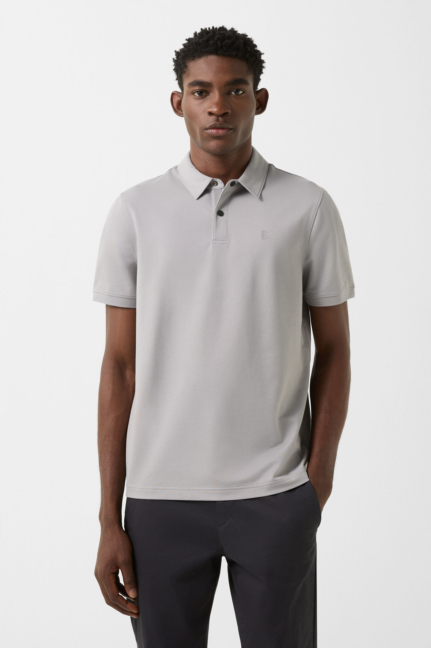 Polo-Shirt Timo Grau