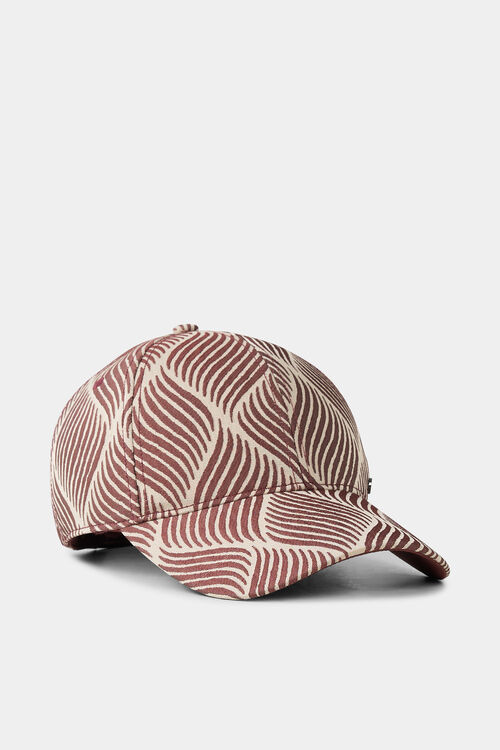 Cap Maxi Wine red/cream