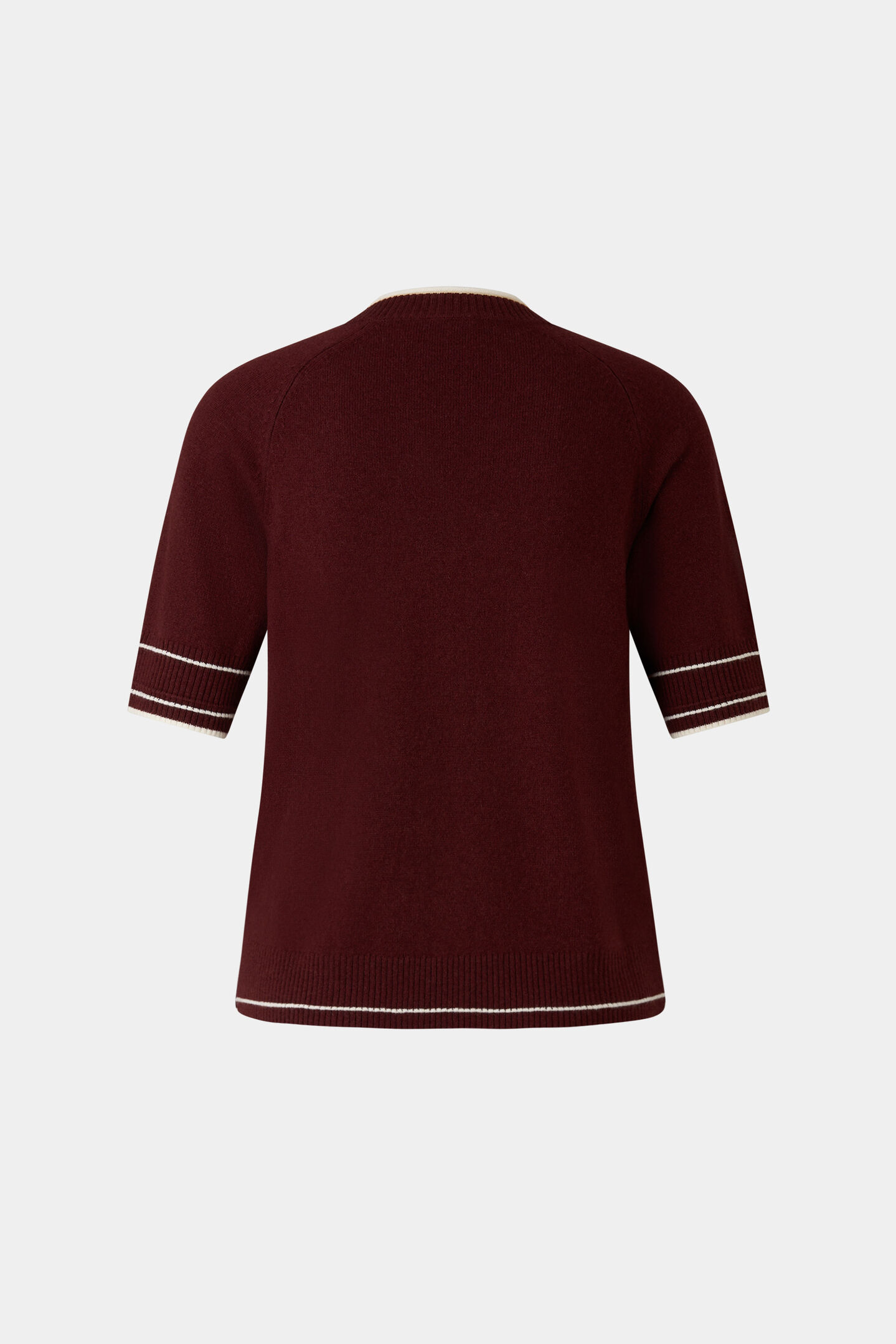 Chiri knitted shirt Wine red