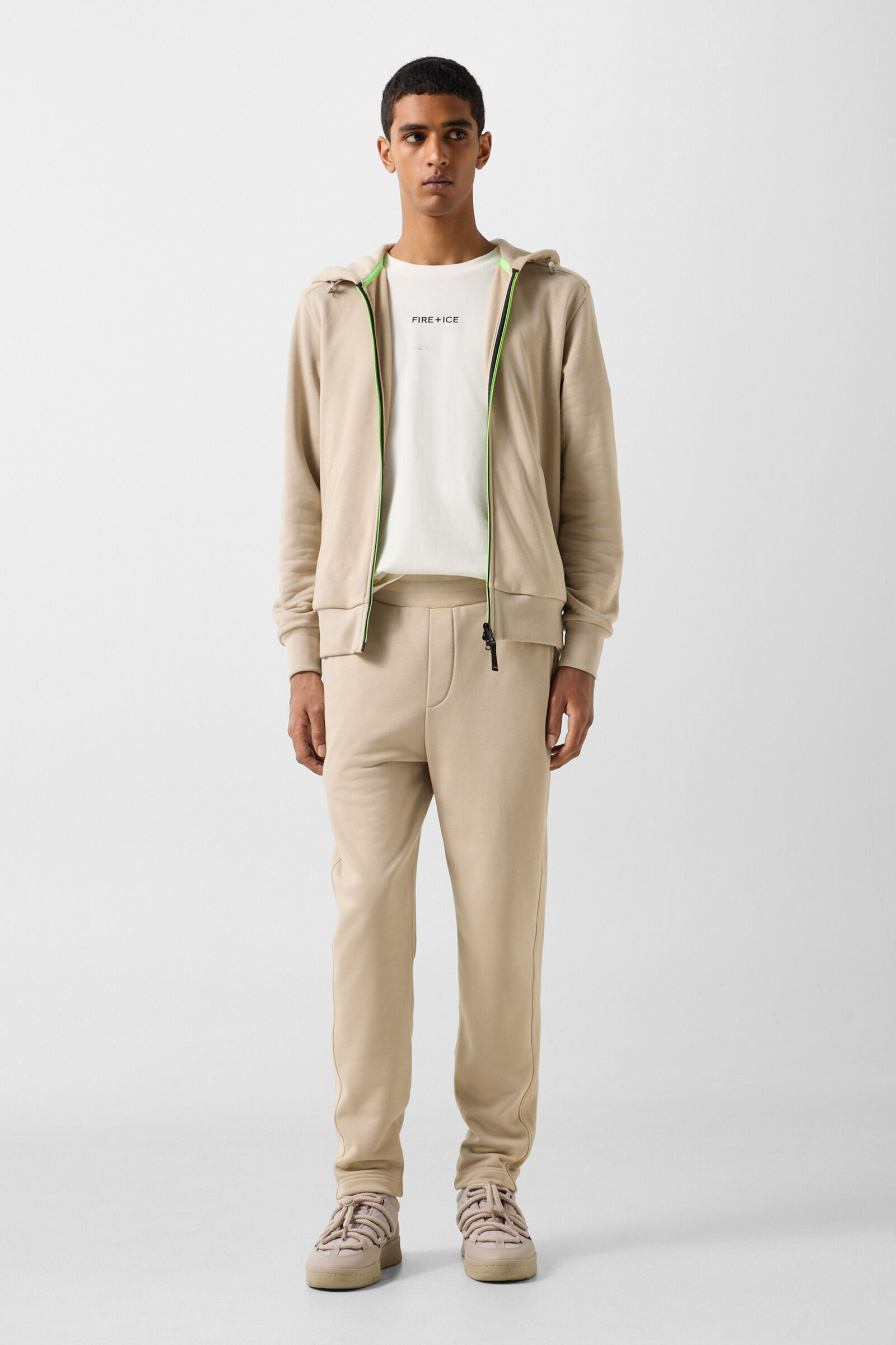 Pedro cotton joggers Beige