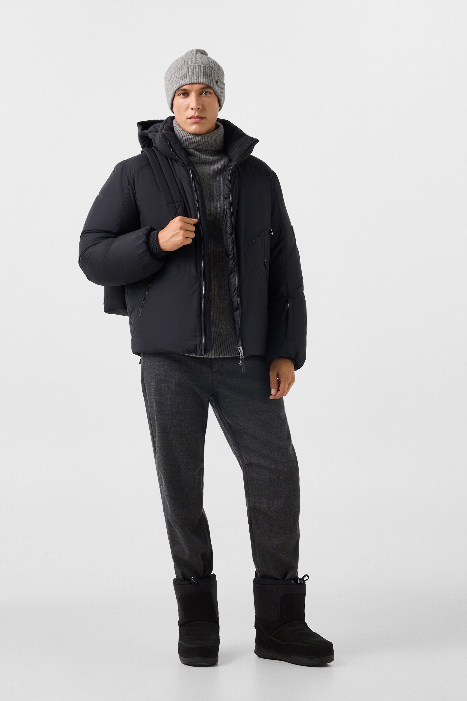 Peter down jacket Black
