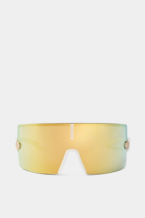 Sonnenbrille Parsenn Gold/Creme