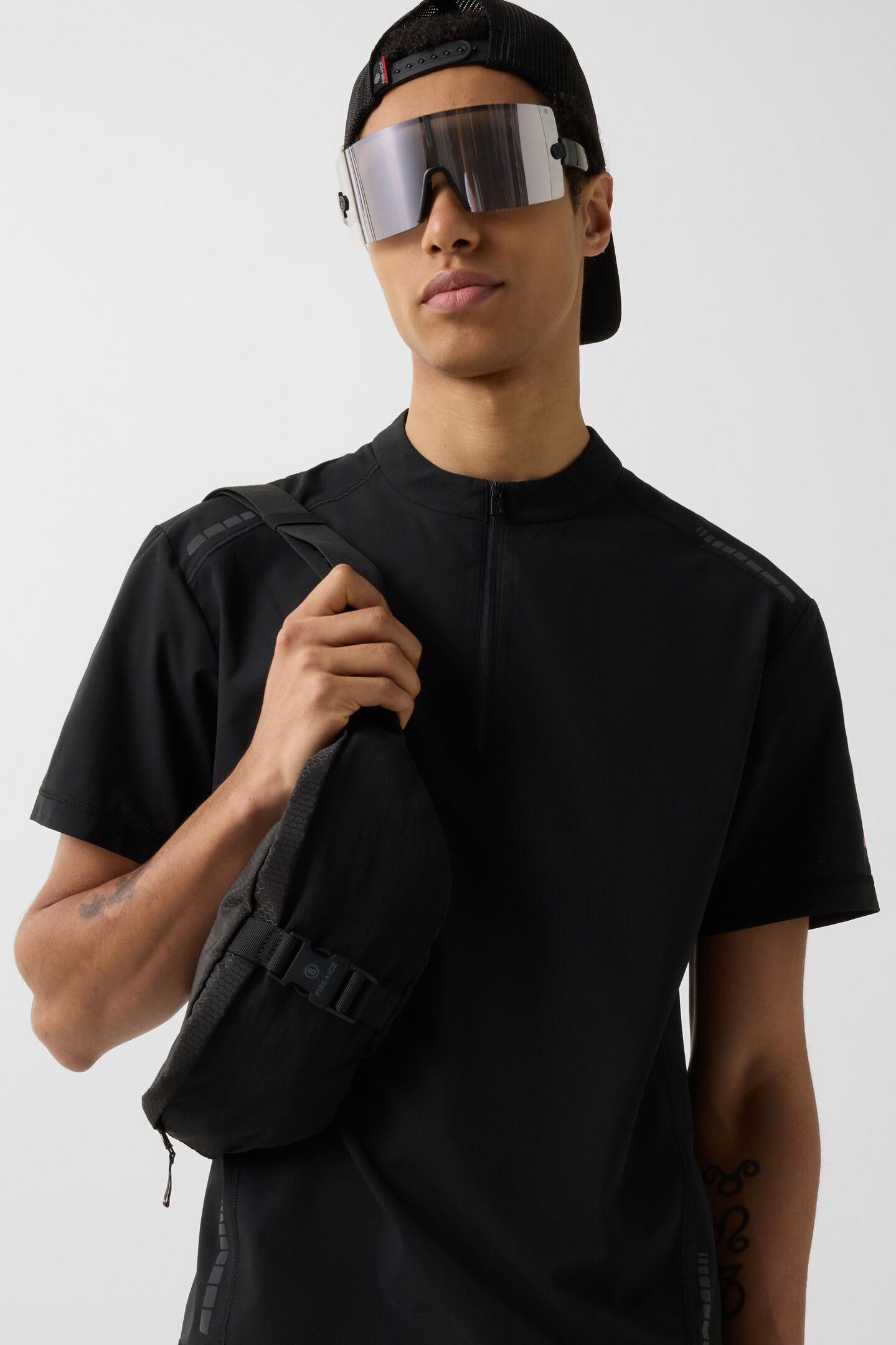 Aouli functional shirt Black