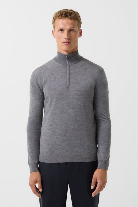 Ouri knitted troyer Grey Ouri knitted troyer Grey