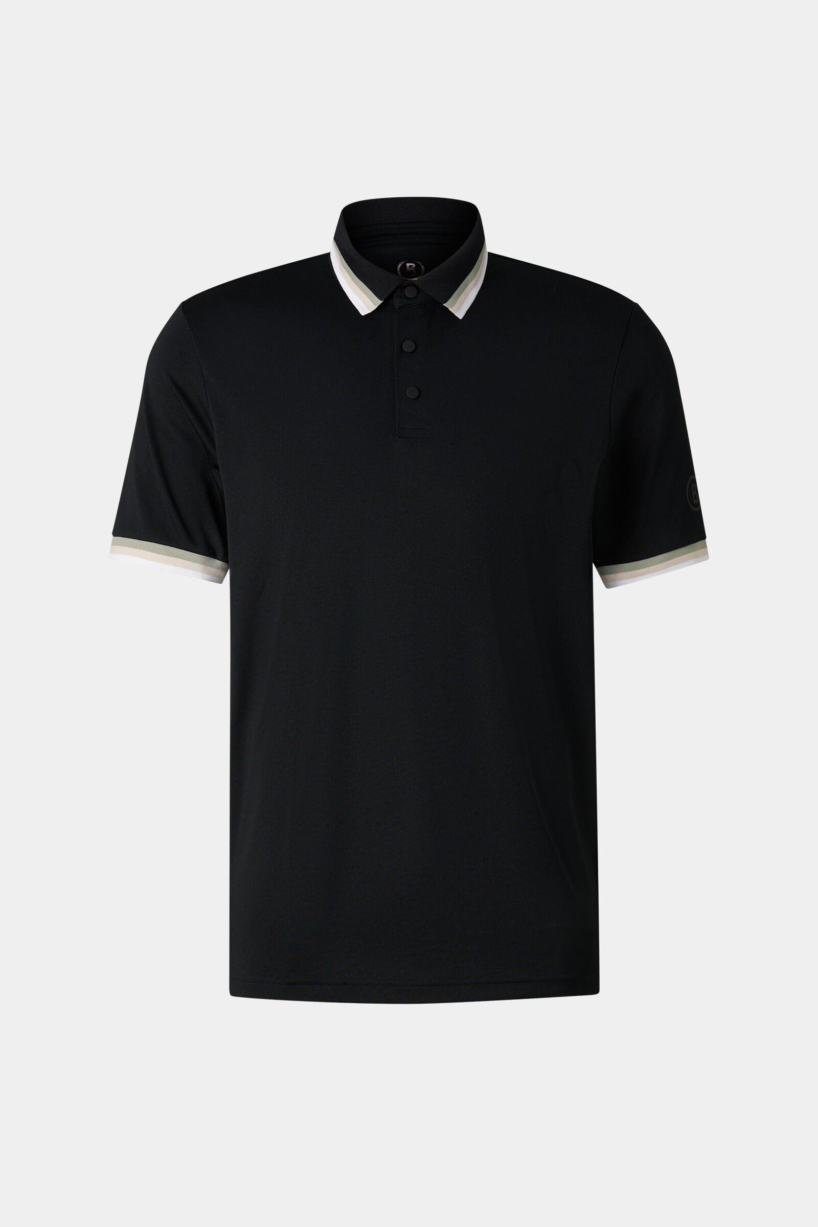 Funktions-Polo-Shirt Arik Schwarz