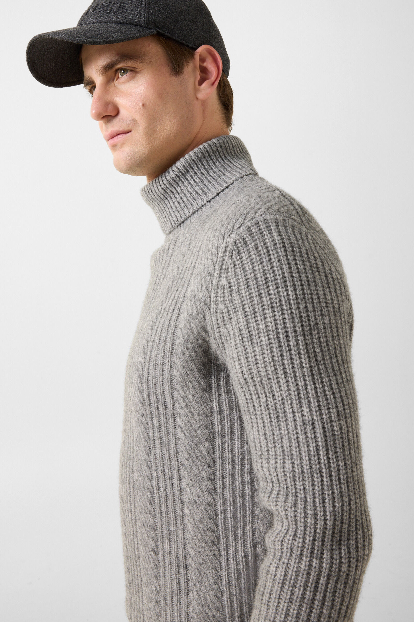 Yak-Pullover Eros Grau