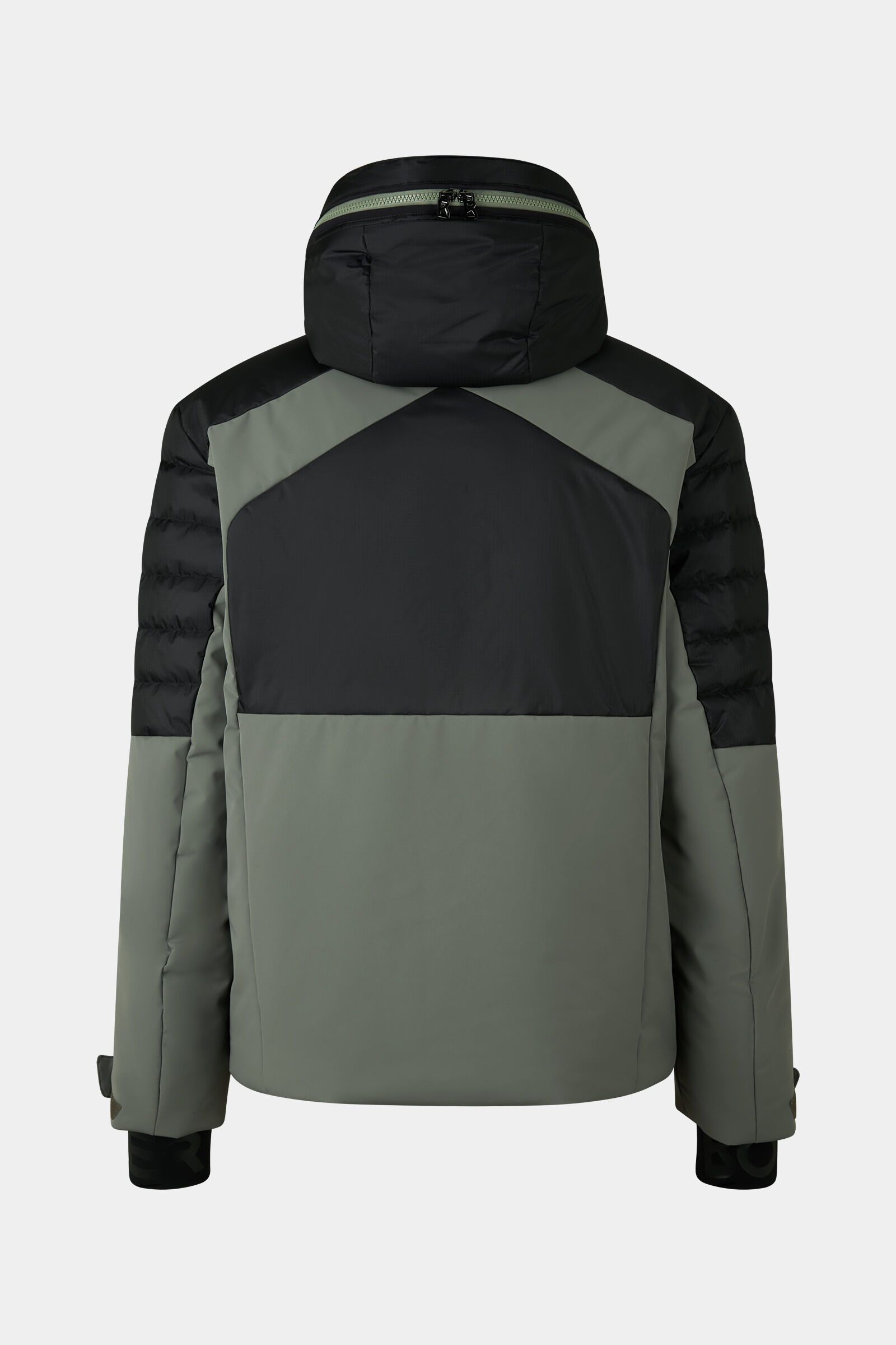 Henik down ski jacket Eucalyptus/black