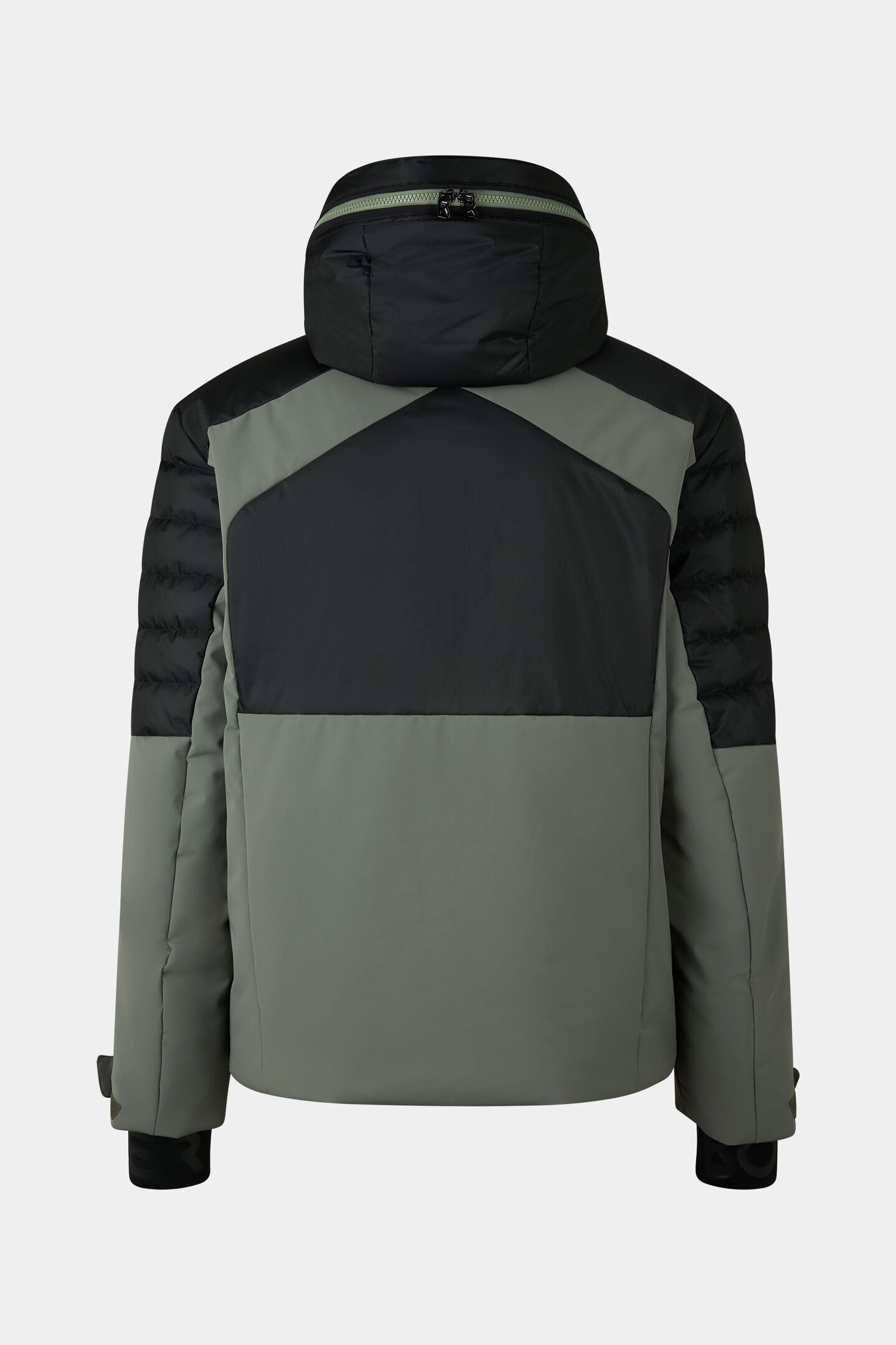 Henik down ski jacket Olive green/black