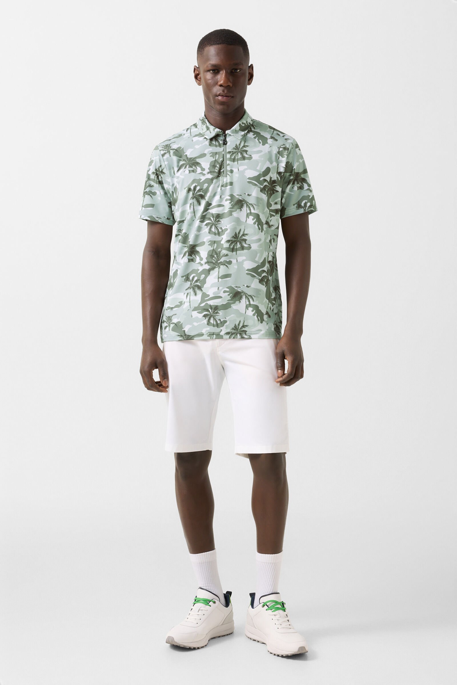 Taron functional short-sleeved top Eucalyptus