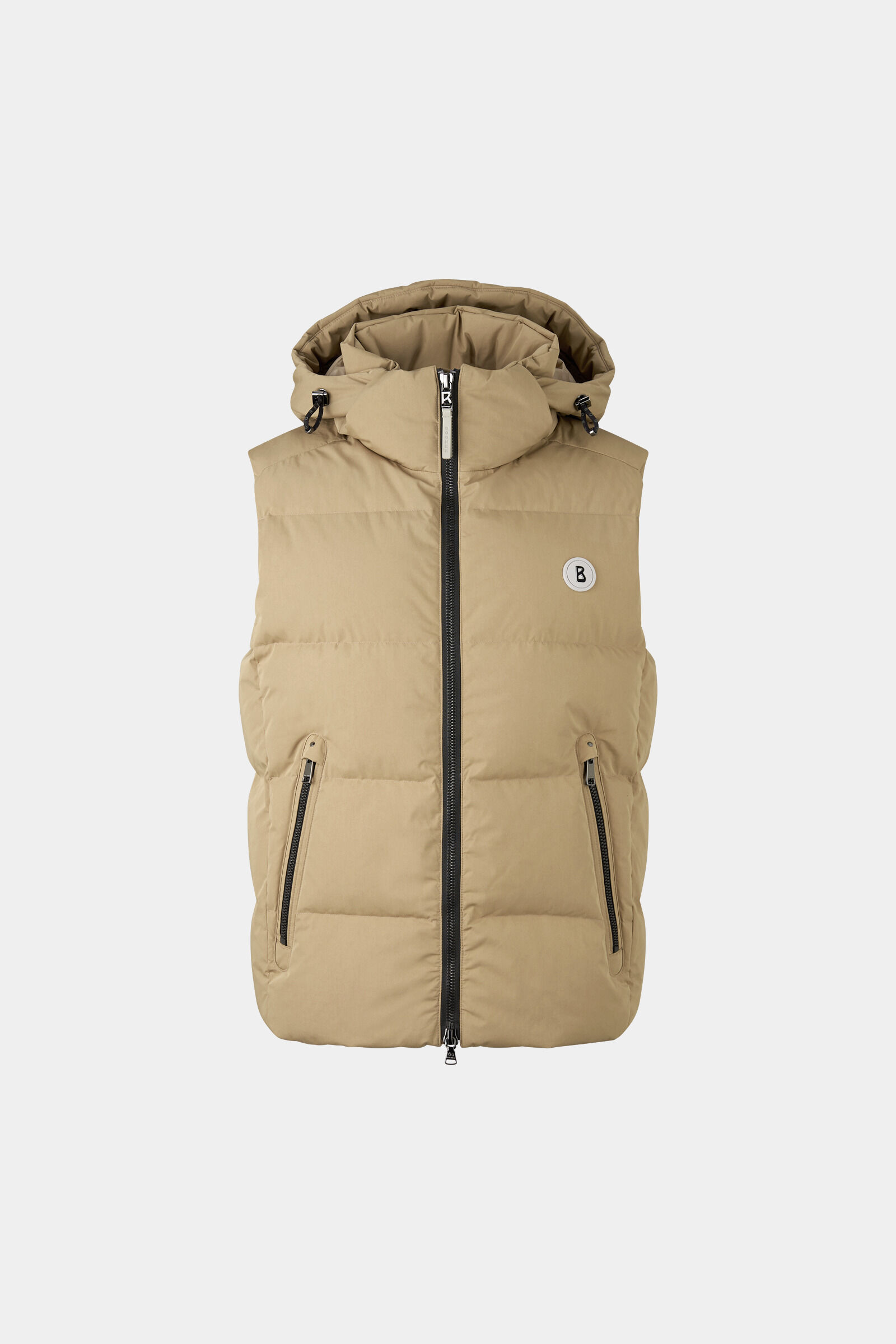 Jimmy down vest Camel